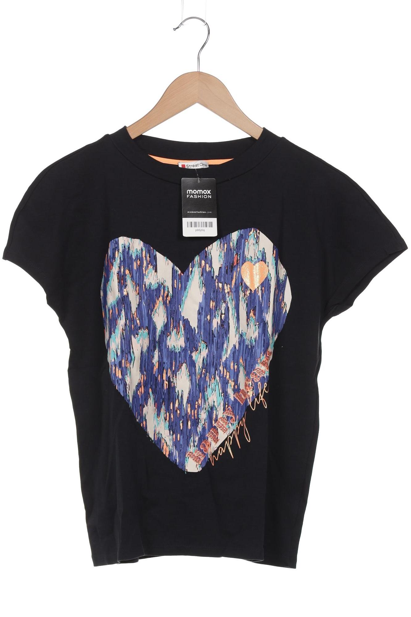 

Street One Damen T-Shirt, marineblau, Gr. 38