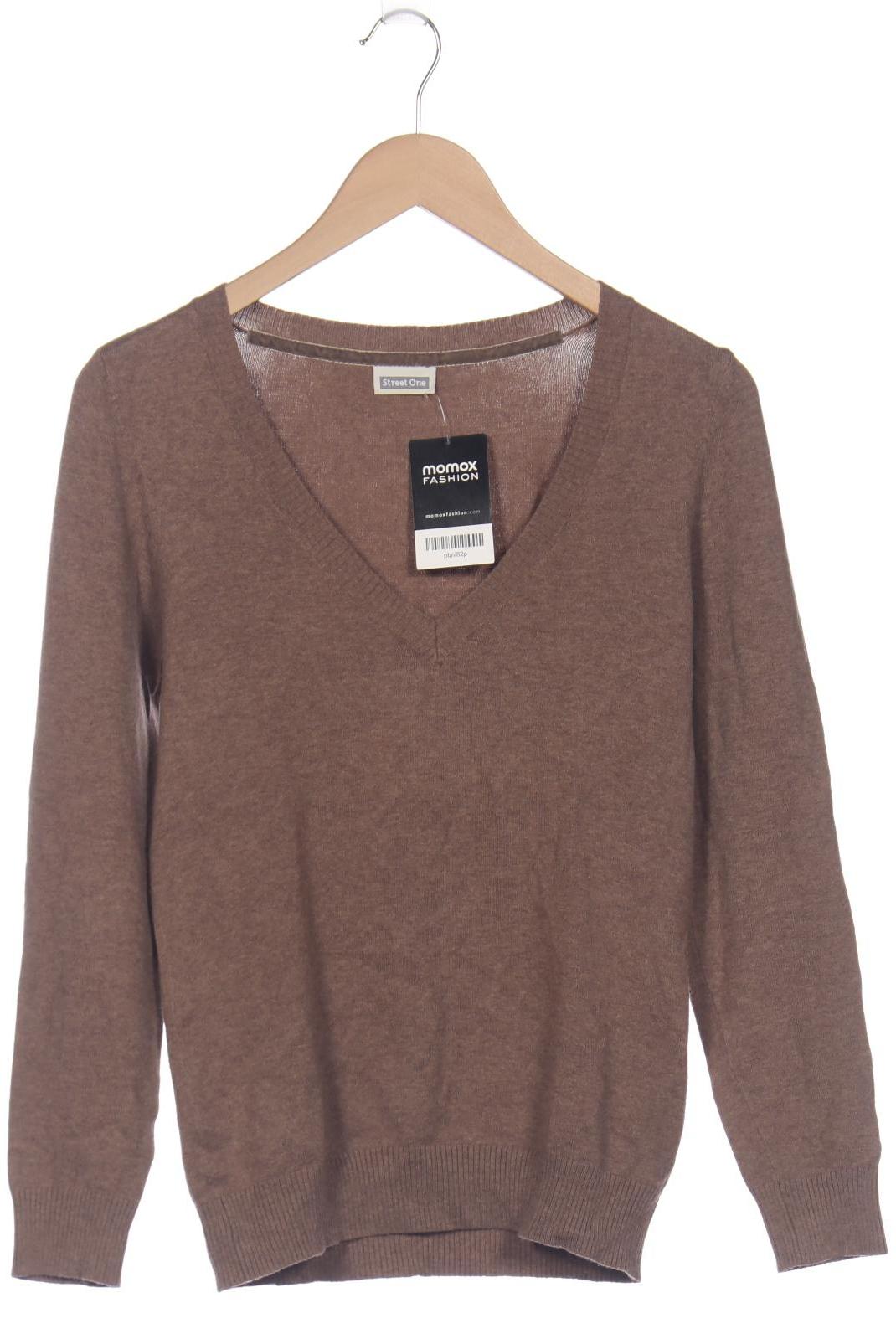 

Street One Damen Pullover, braun, Gr. 36