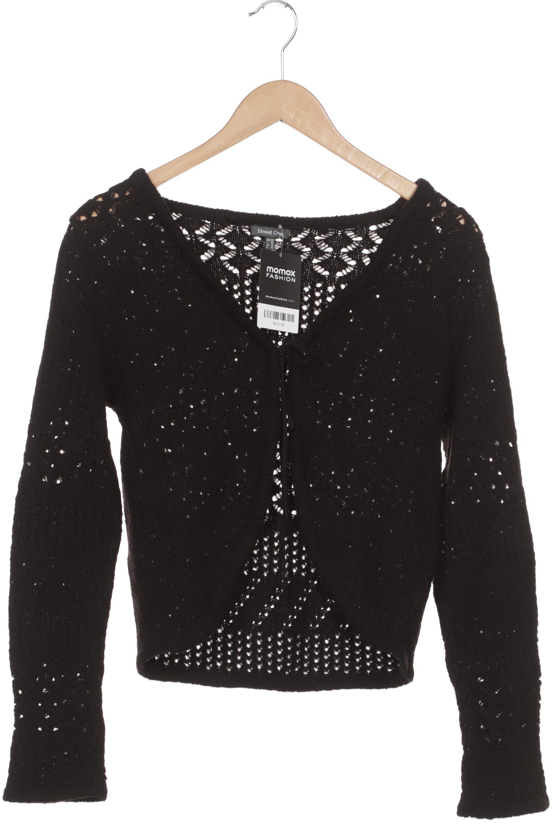 

Street One Damen Strickjacke, schwarz, Gr. 40