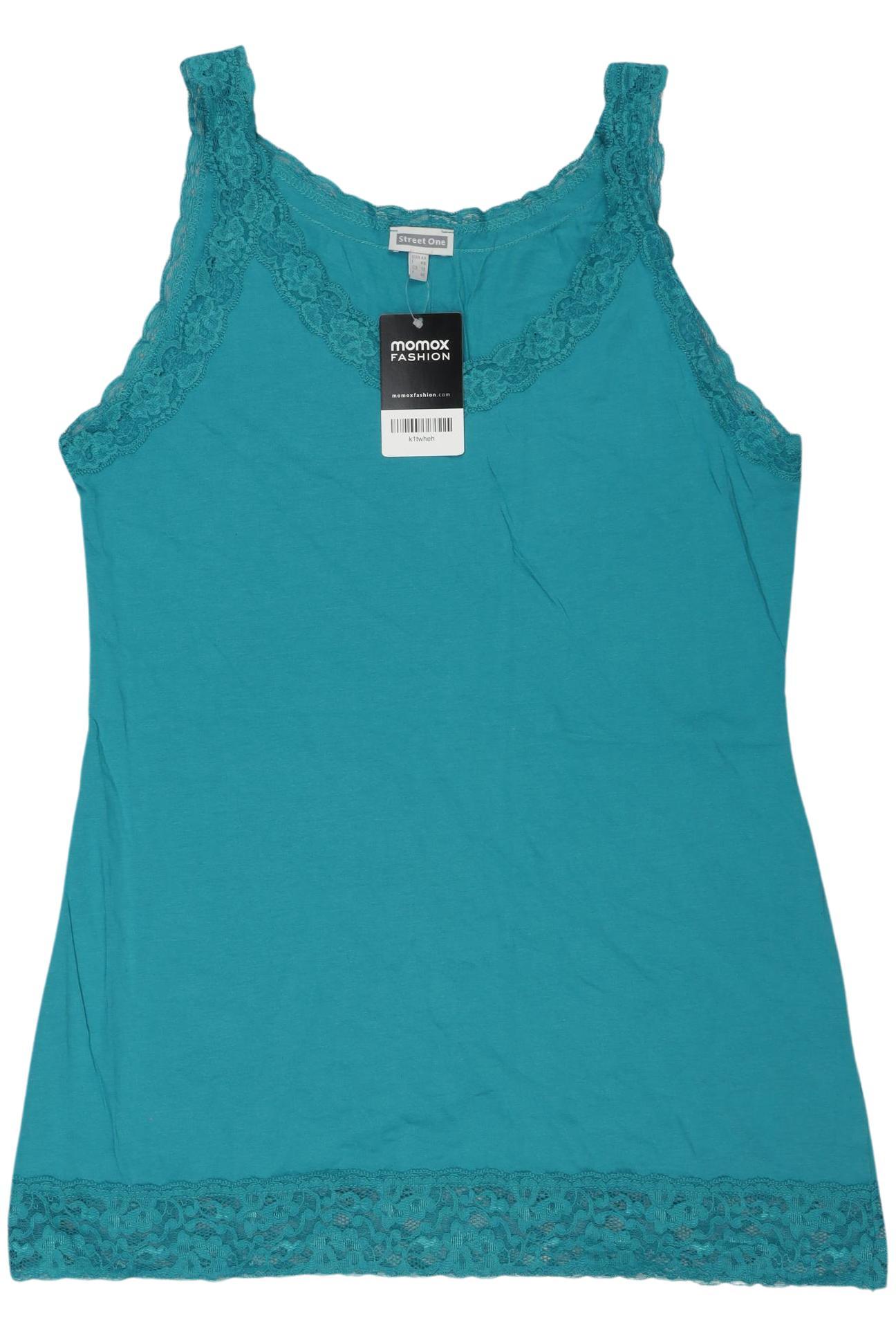 

Street One Damen Top, türkis, Gr. 44