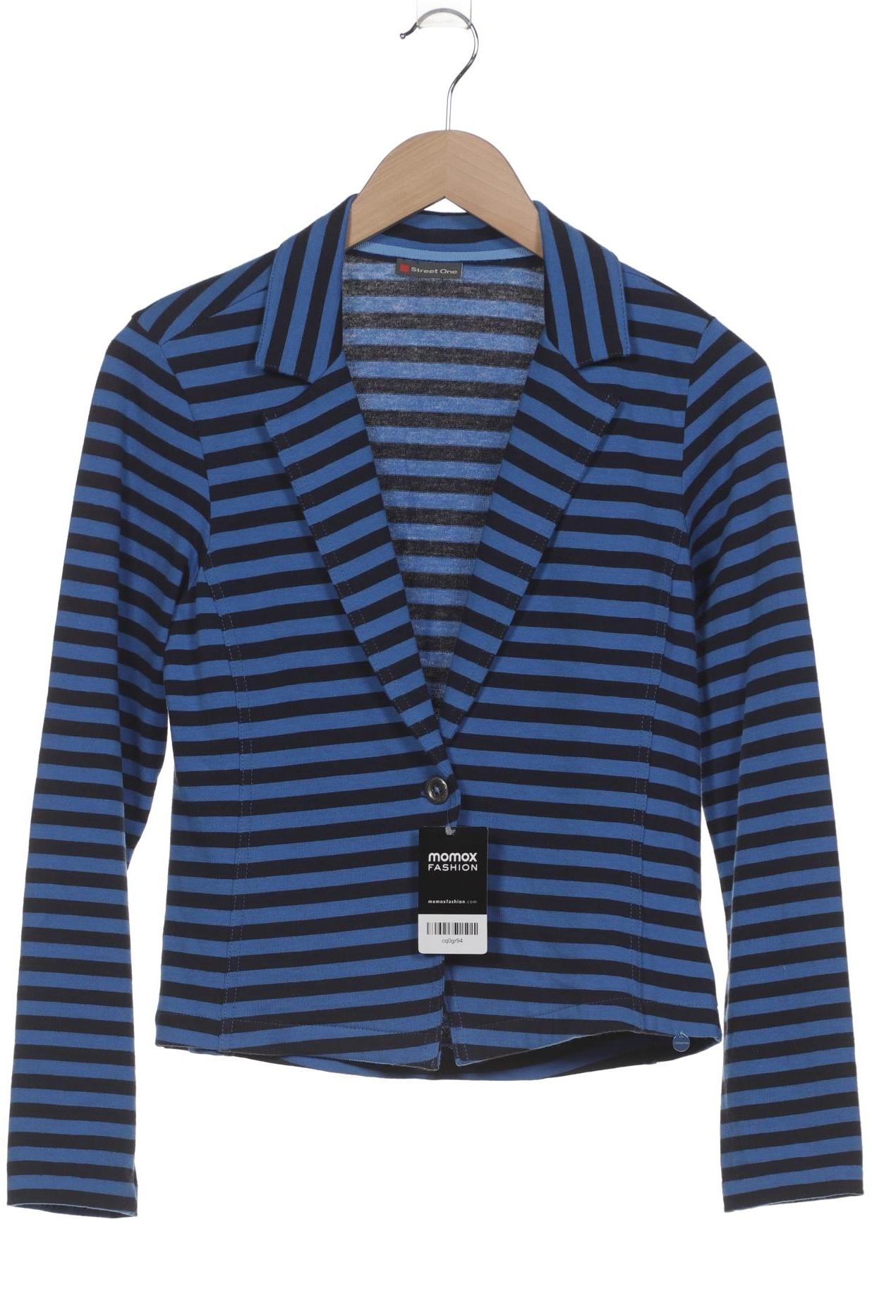 

Street One Damen Strickjacke, blau, Gr. 38