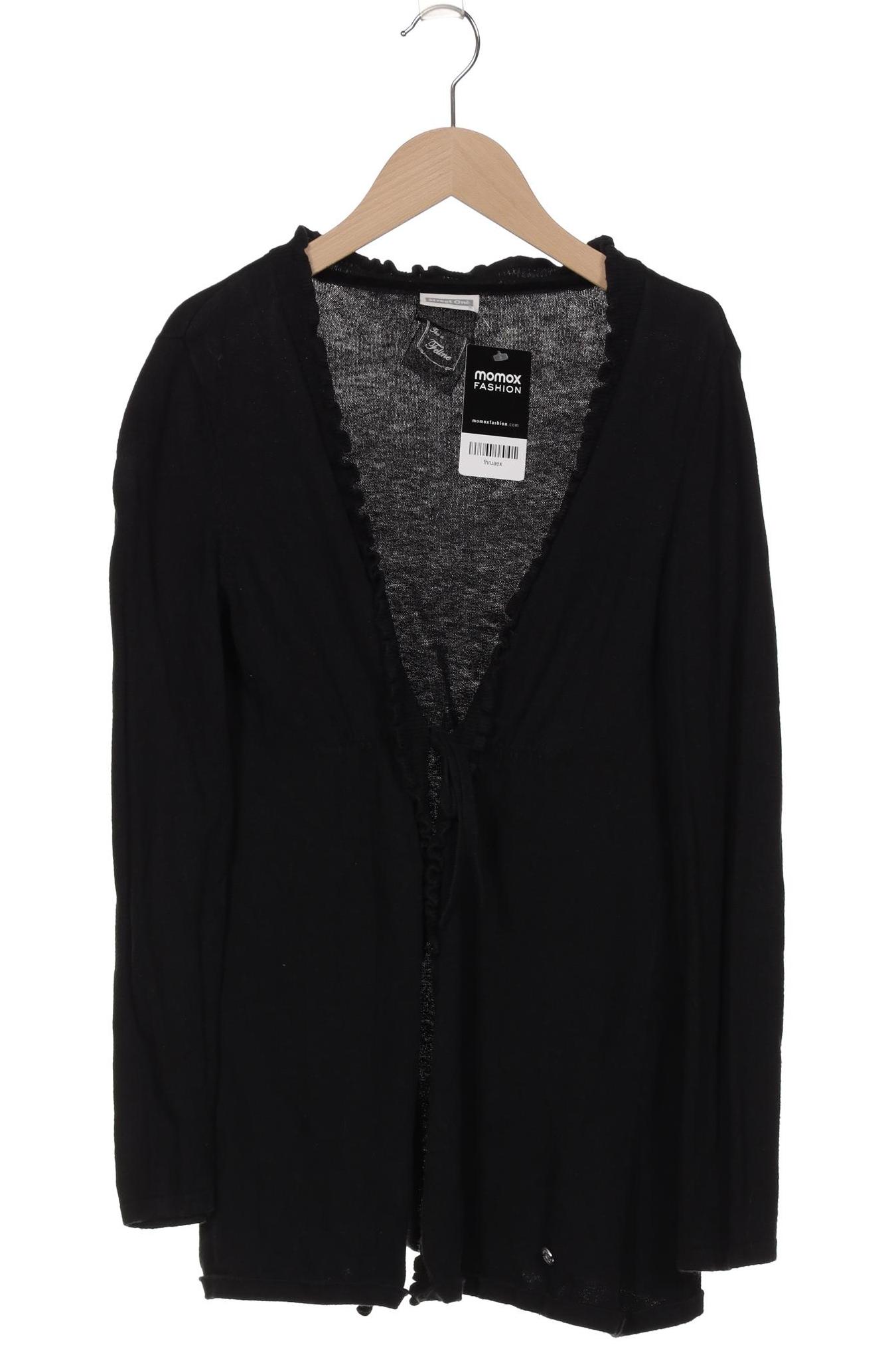 

Street One Damen Strickjacke, schwarz, Gr. 38
