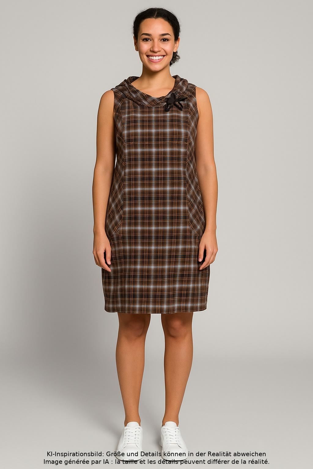 

Street One Damen Kleid, mehrfarbig, Gr. 40