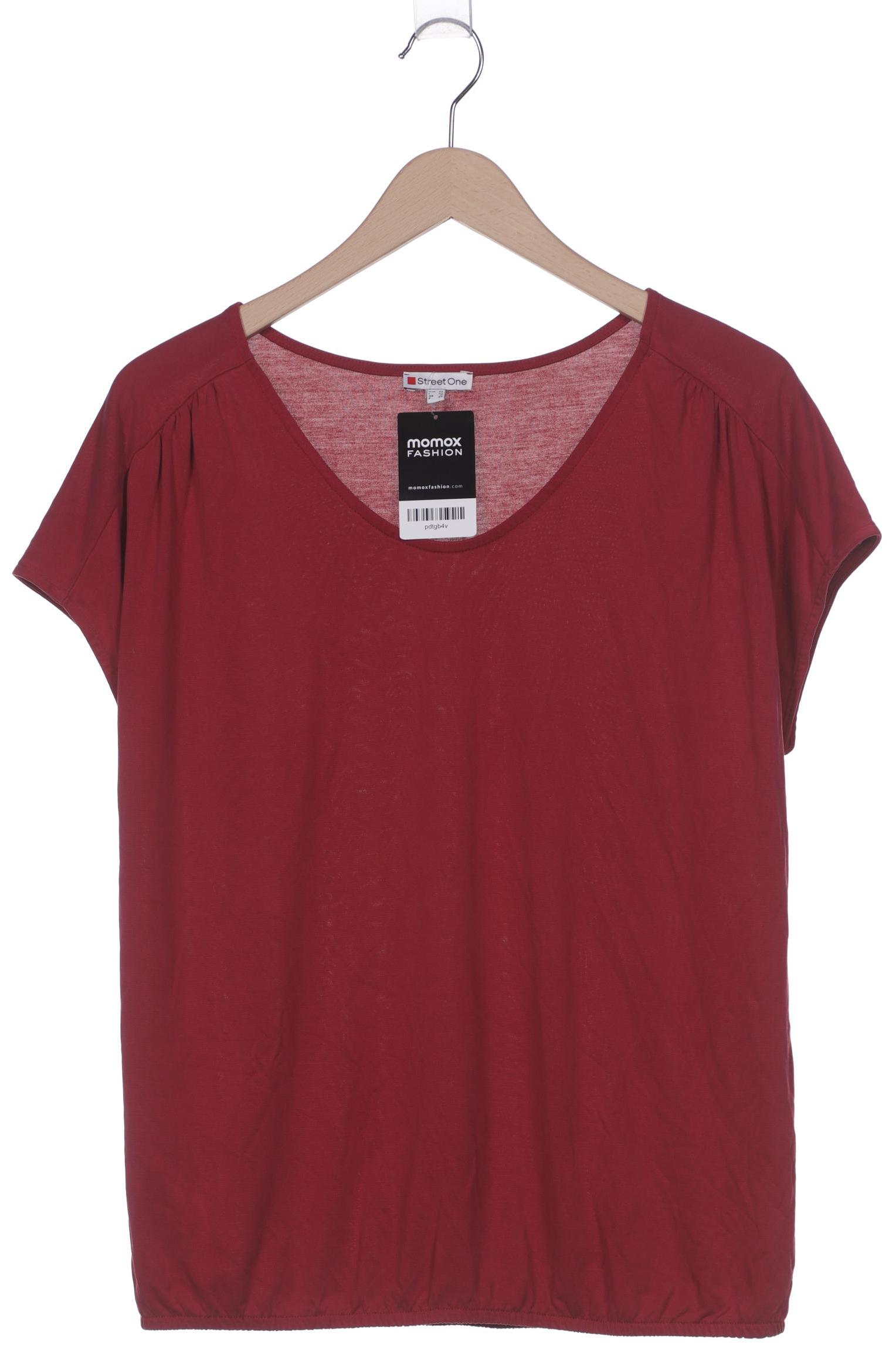 

Street One Damen T-Shirt, bordeaux, Gr. 42