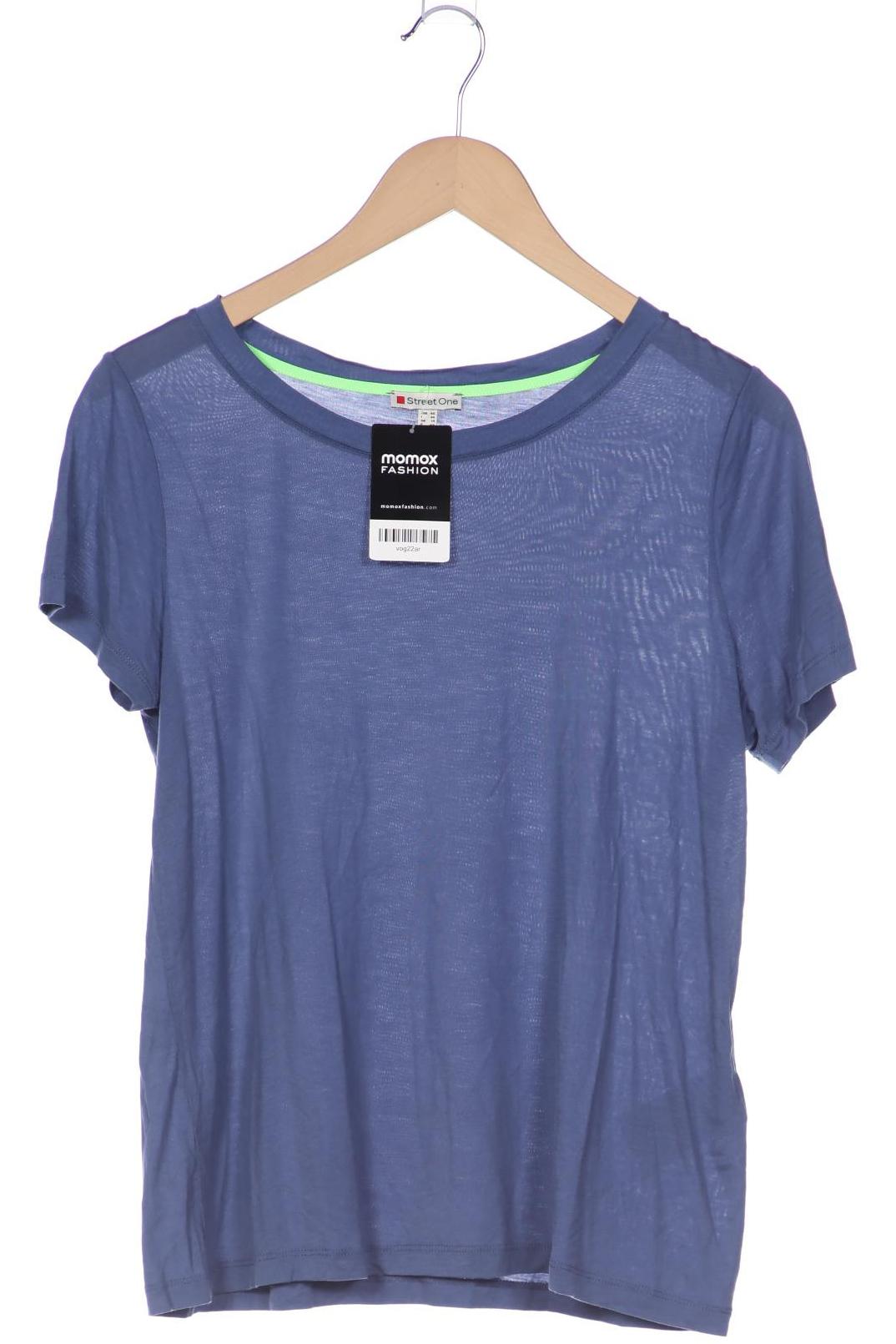 

Street One Damen T-Shirt, marineblau, Gr. 40