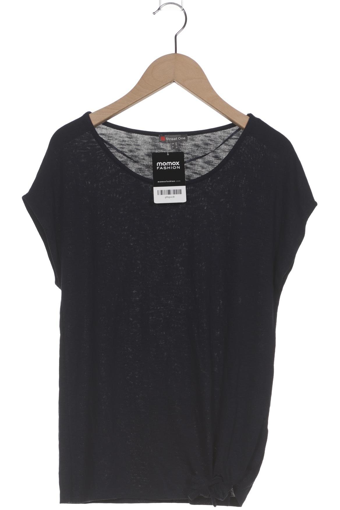 

Street One Damen T-Shirt, marineblau, Gr. 34