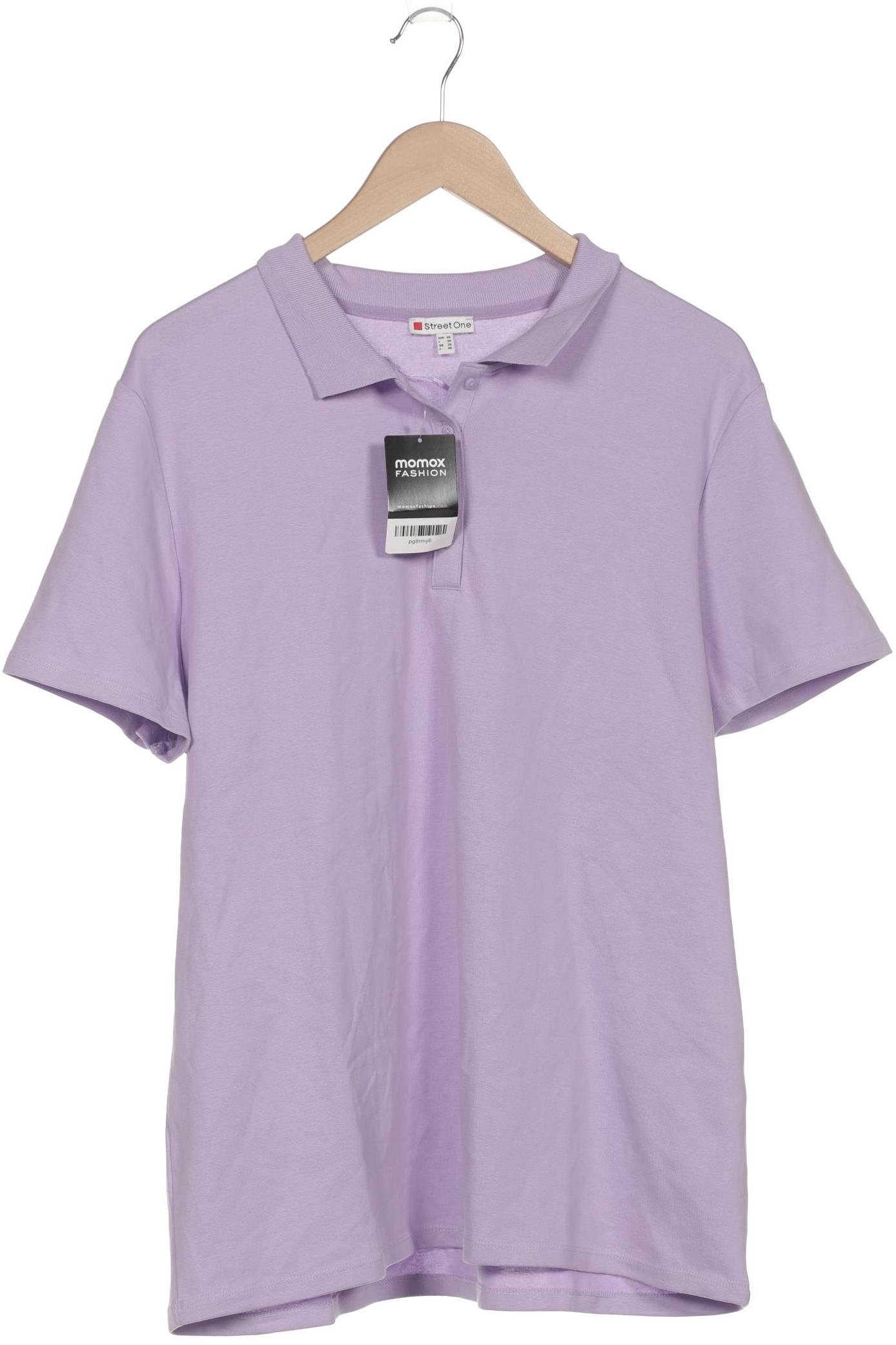 

Street One Damen Poloshirt, flieder, Gr. 46