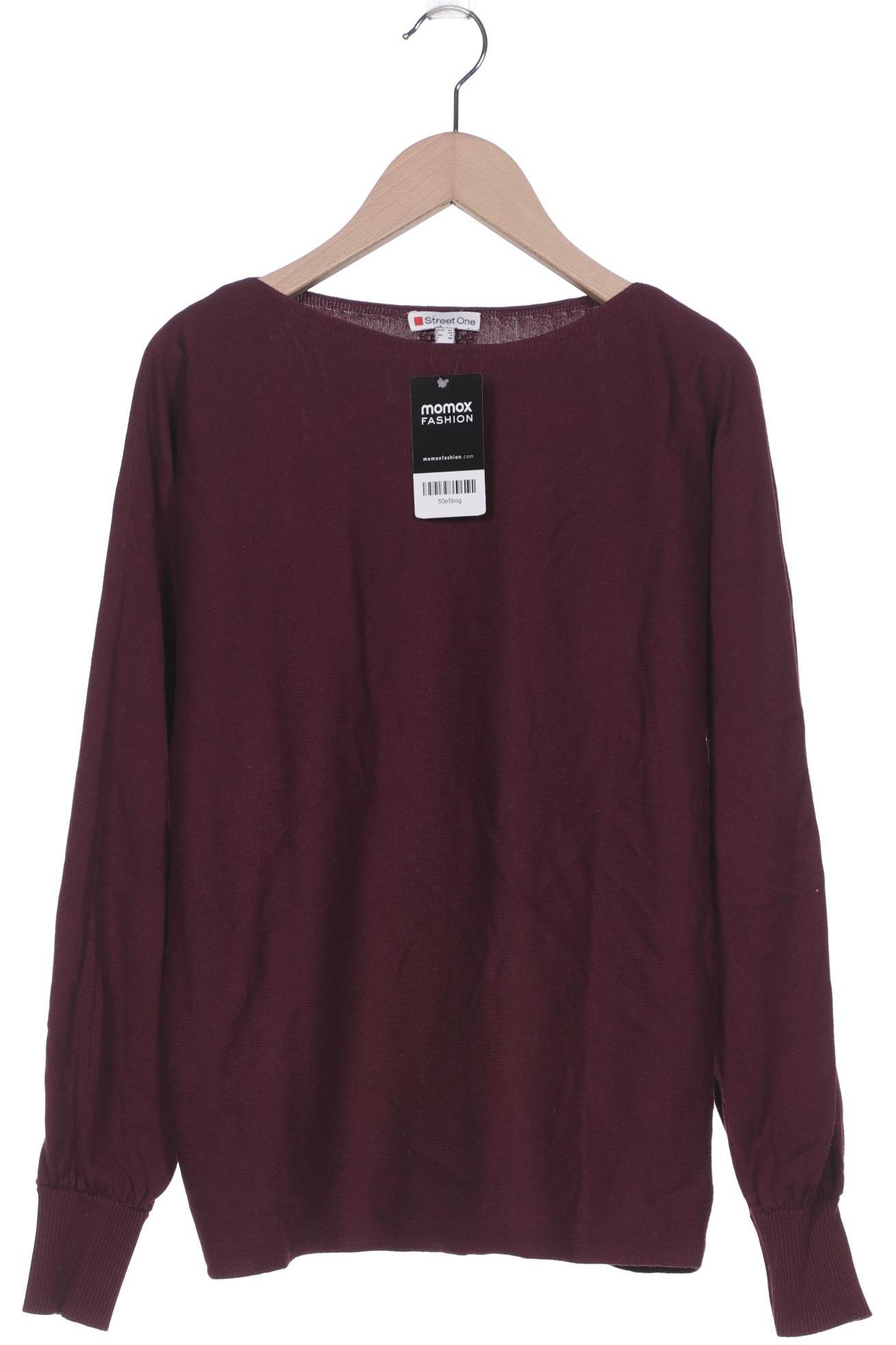 

Street One Damen Pullover, bordeaux, Gr. 34