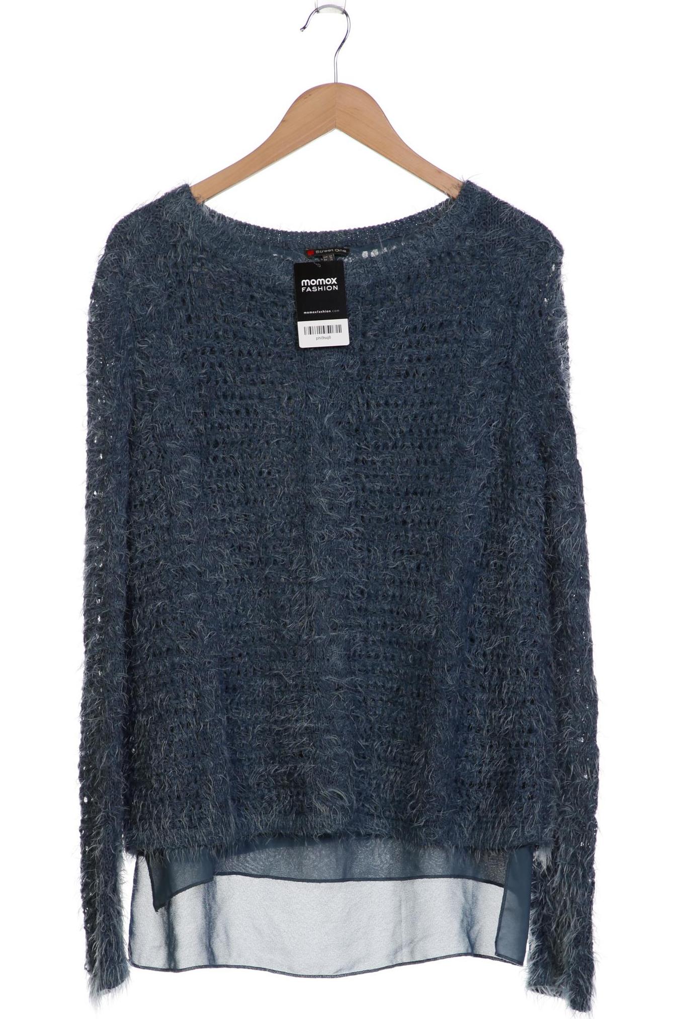 

Street One Damen Pullover, türkis, Gr. 42