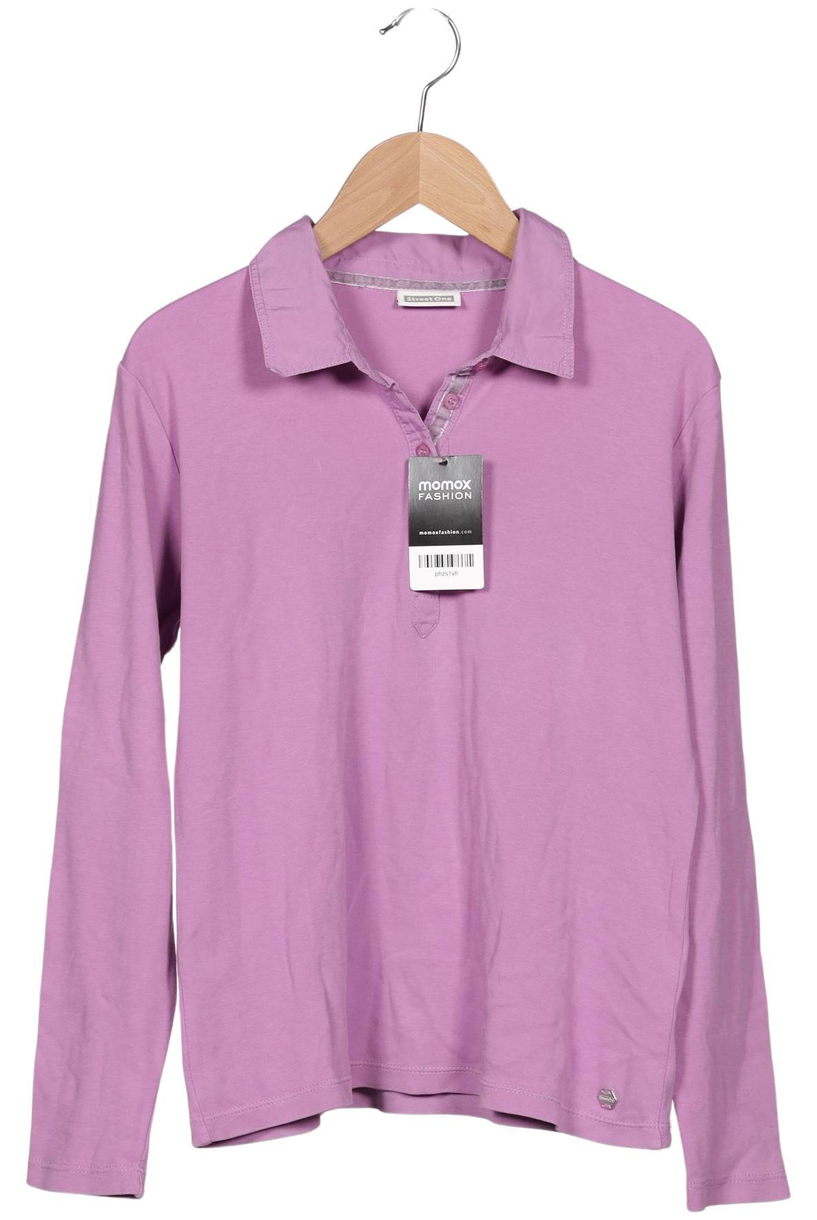 

Street One Damen Poloshirt, flieder, Gr. 40