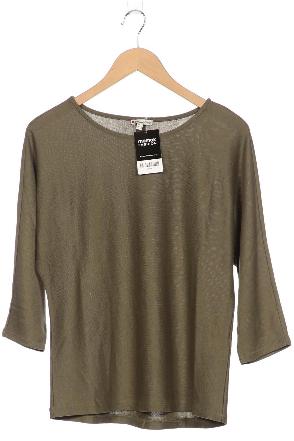 

Street One Damen Pullover, grün, Gr. 38