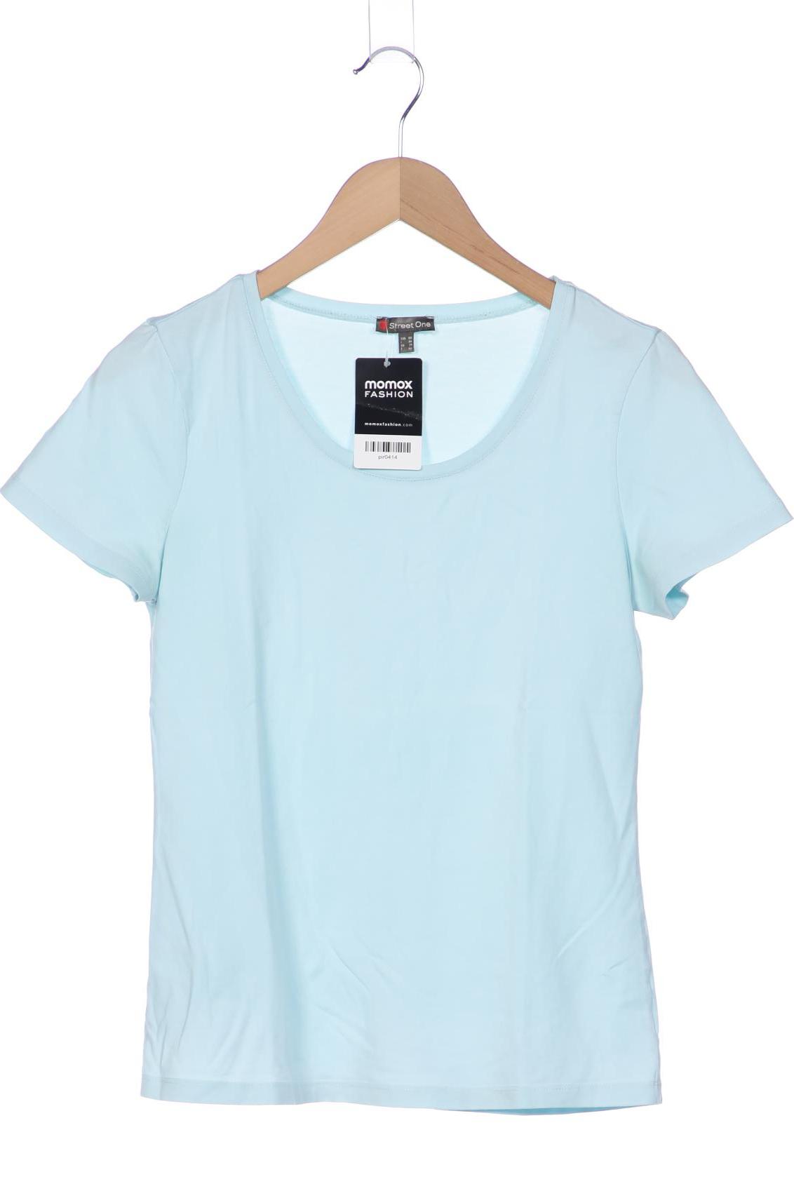 

Street One Damen T-Shirt, hellblau, Gr. 40