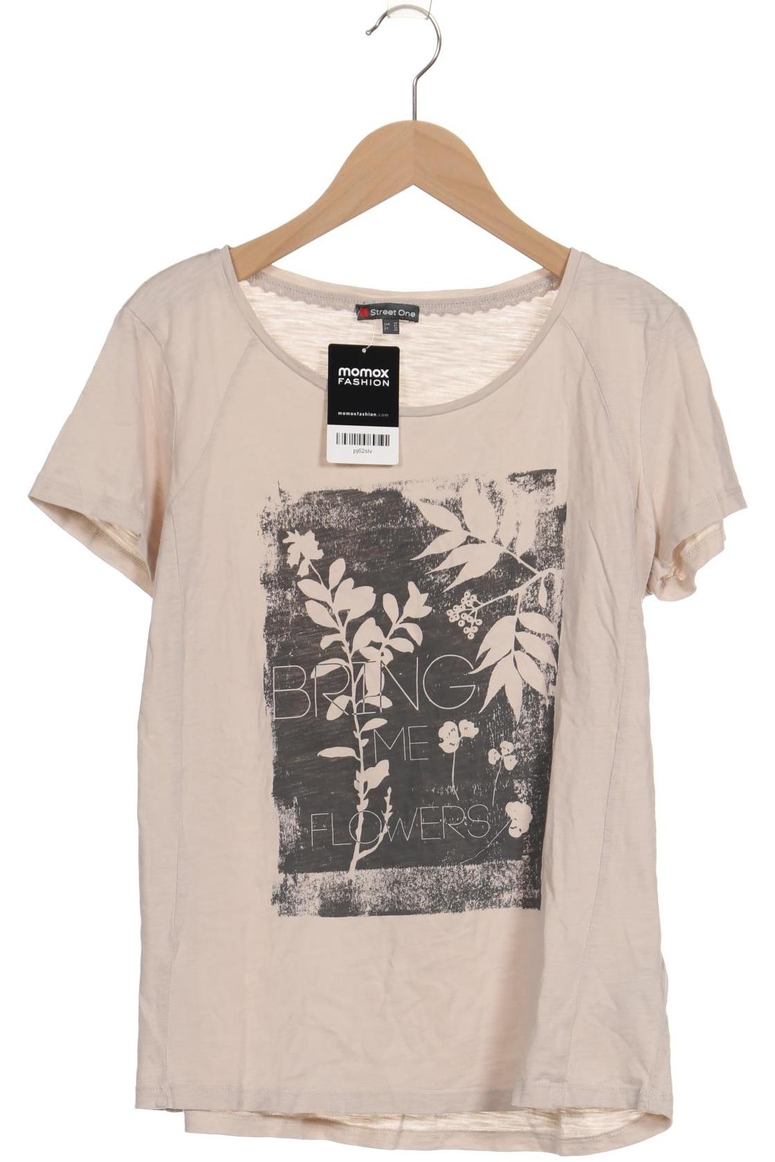 

Street One Damen T-Shirt, beige, Gr. 38