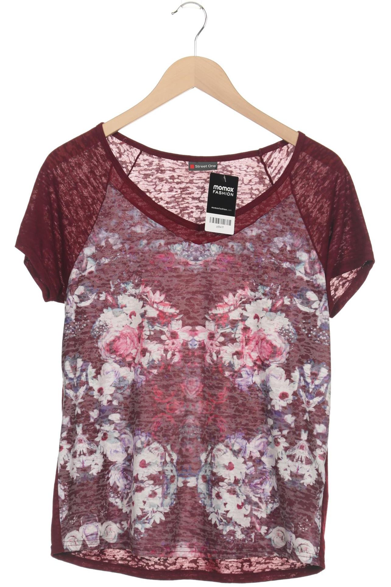 Thumbnail - Street One Damen T-Shirt, bordeaux, Gr. 40