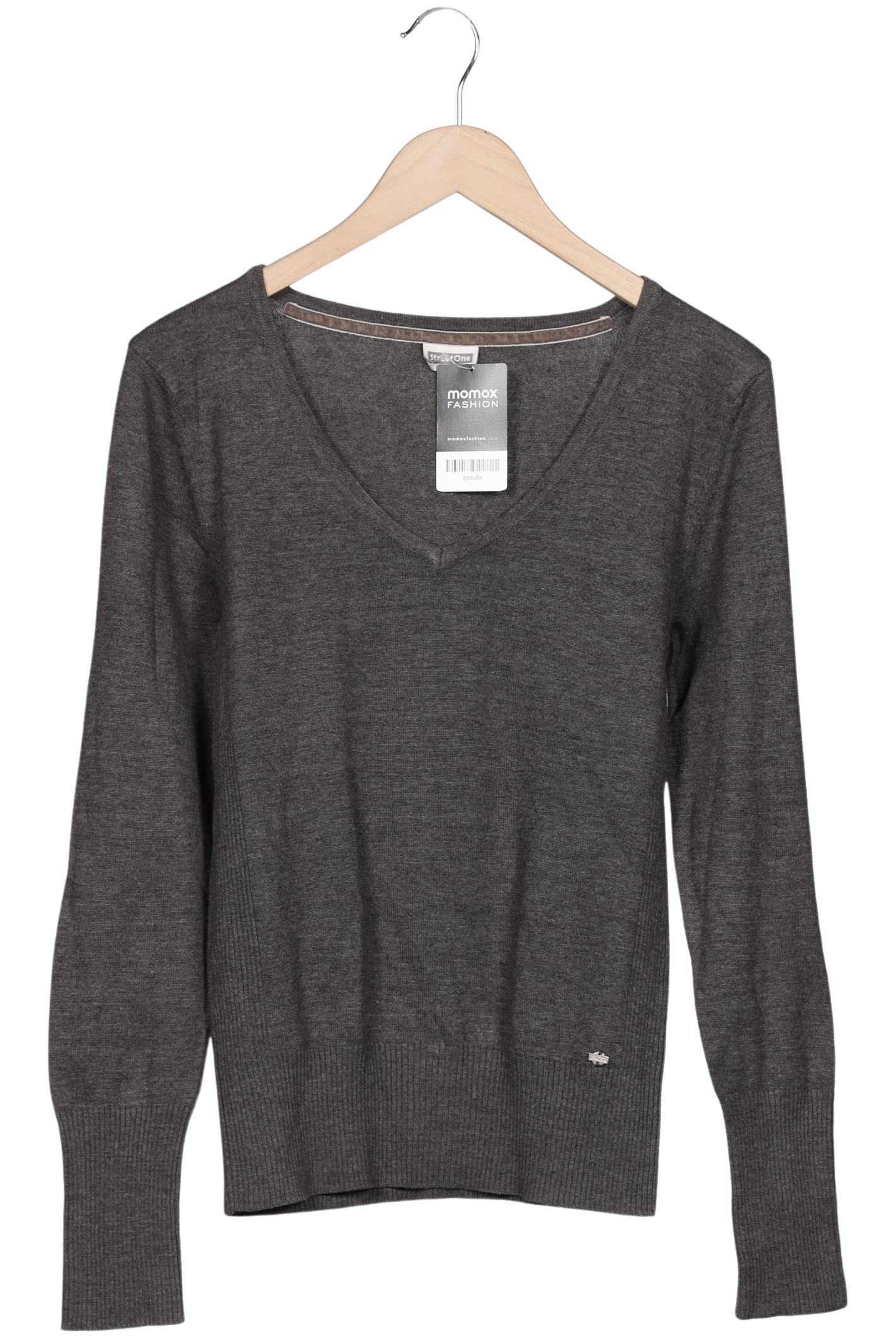 

Street One Damen Pullover, grau, Gr. 40