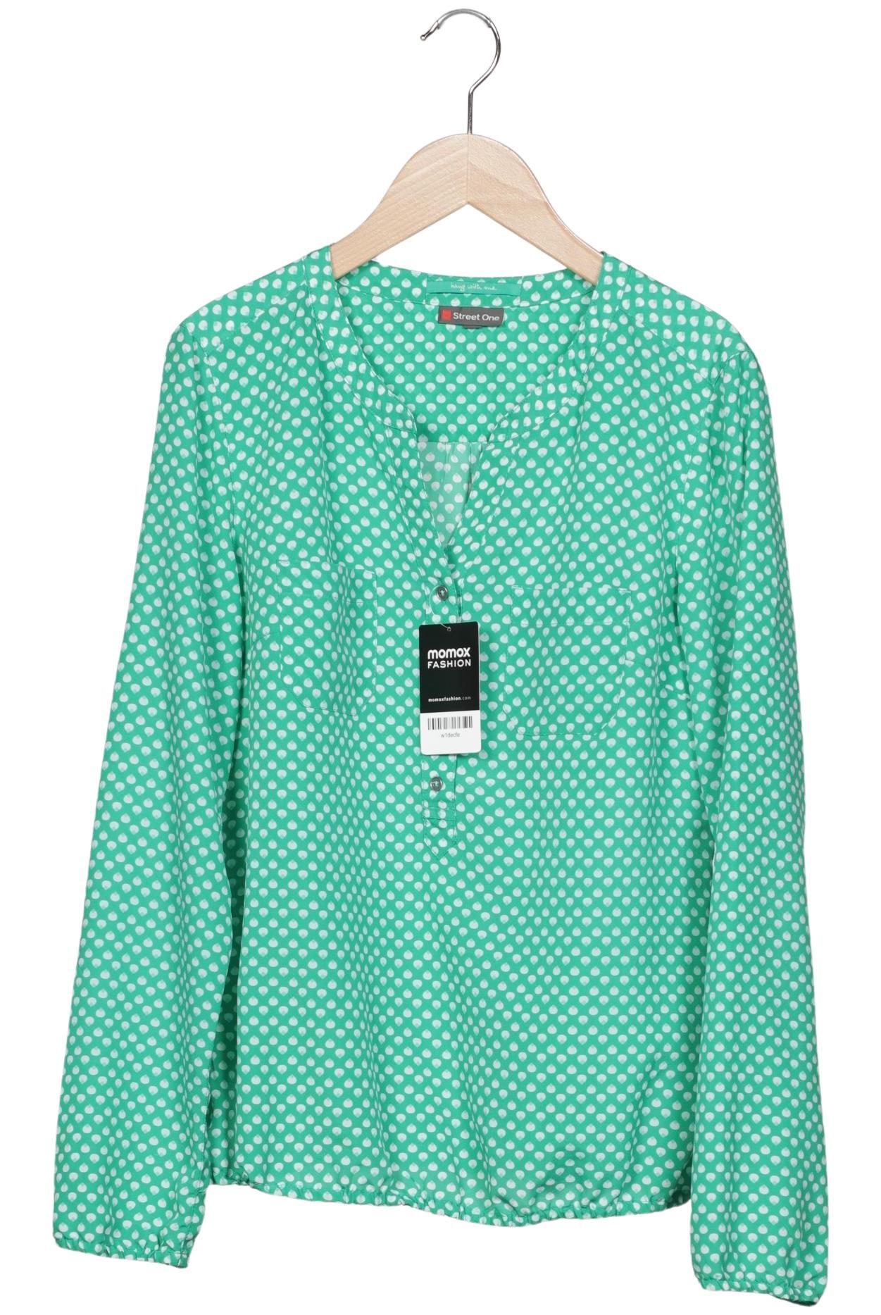 

Street One Damen Bluse, grün, Gr. 38
