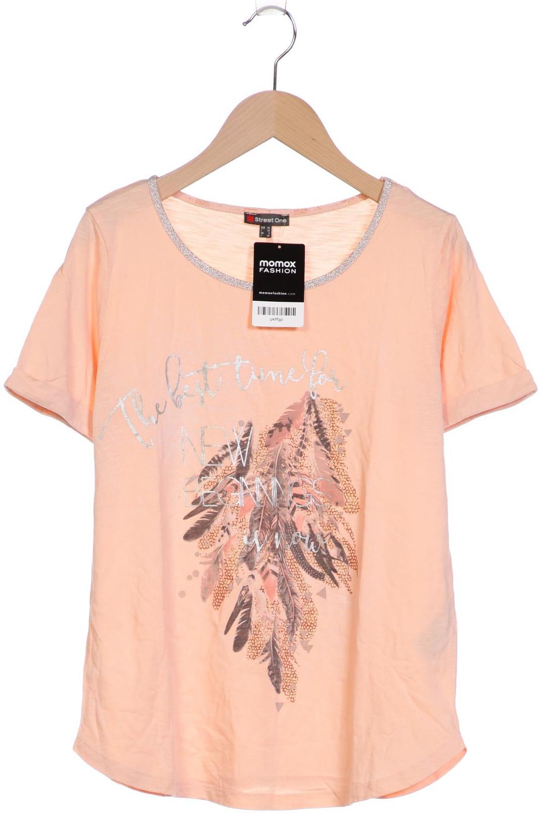 

Street One Damen T-Shirt, orange, Gr. 34