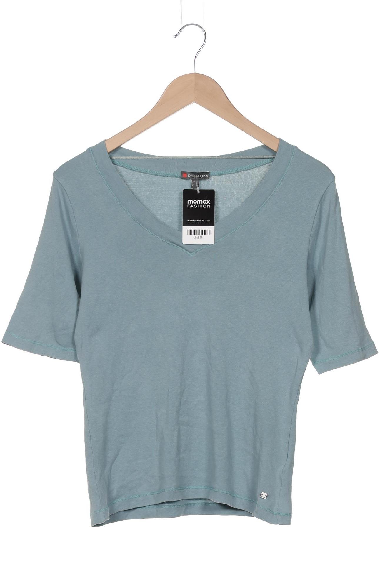 

Street One Damen T-Shirt, blau, Gr. 38