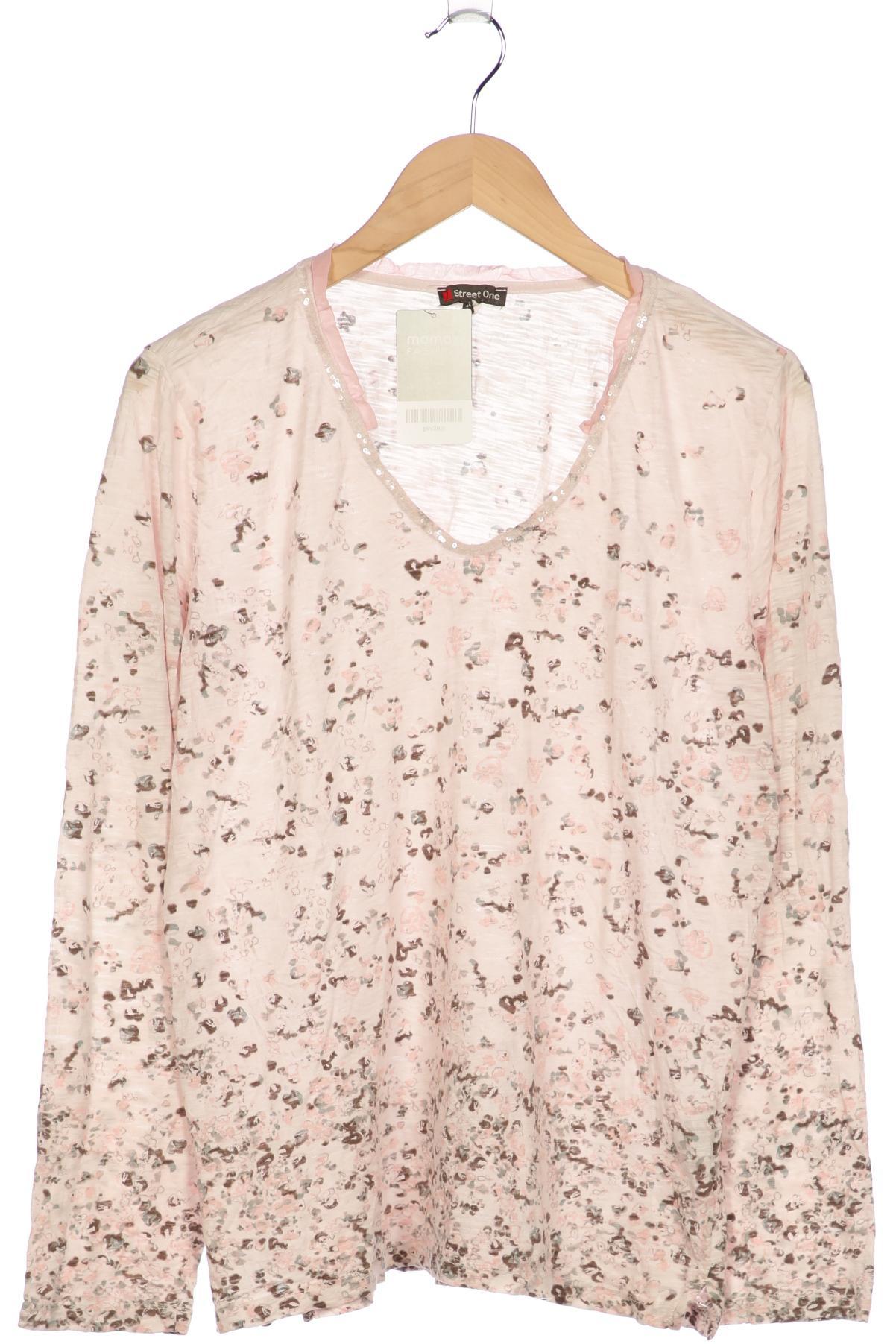 

Street One Damen Langarmshirt, pink, Gr. 42