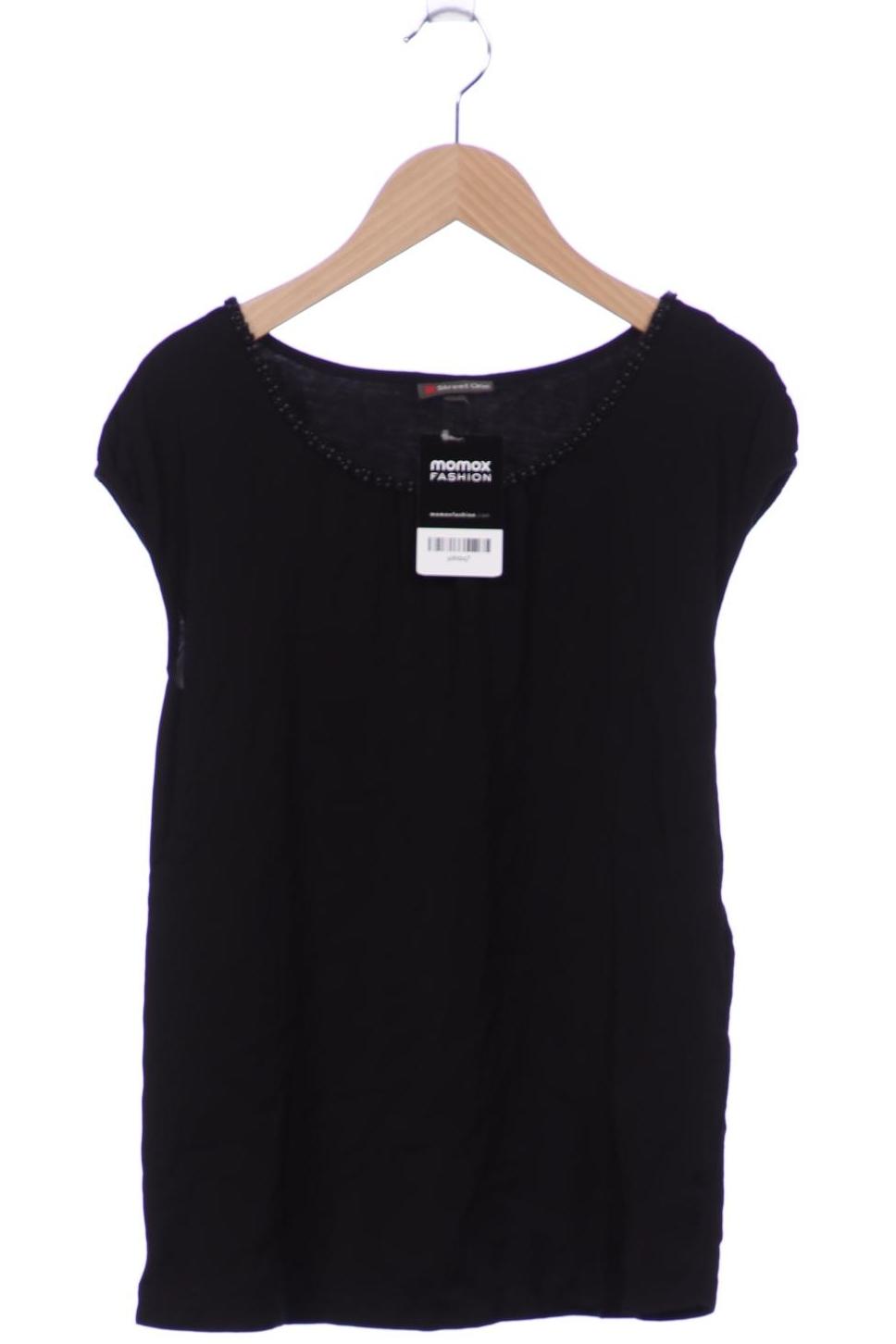 

Street One Damen T-Shirt, schwarz, Gr. 34