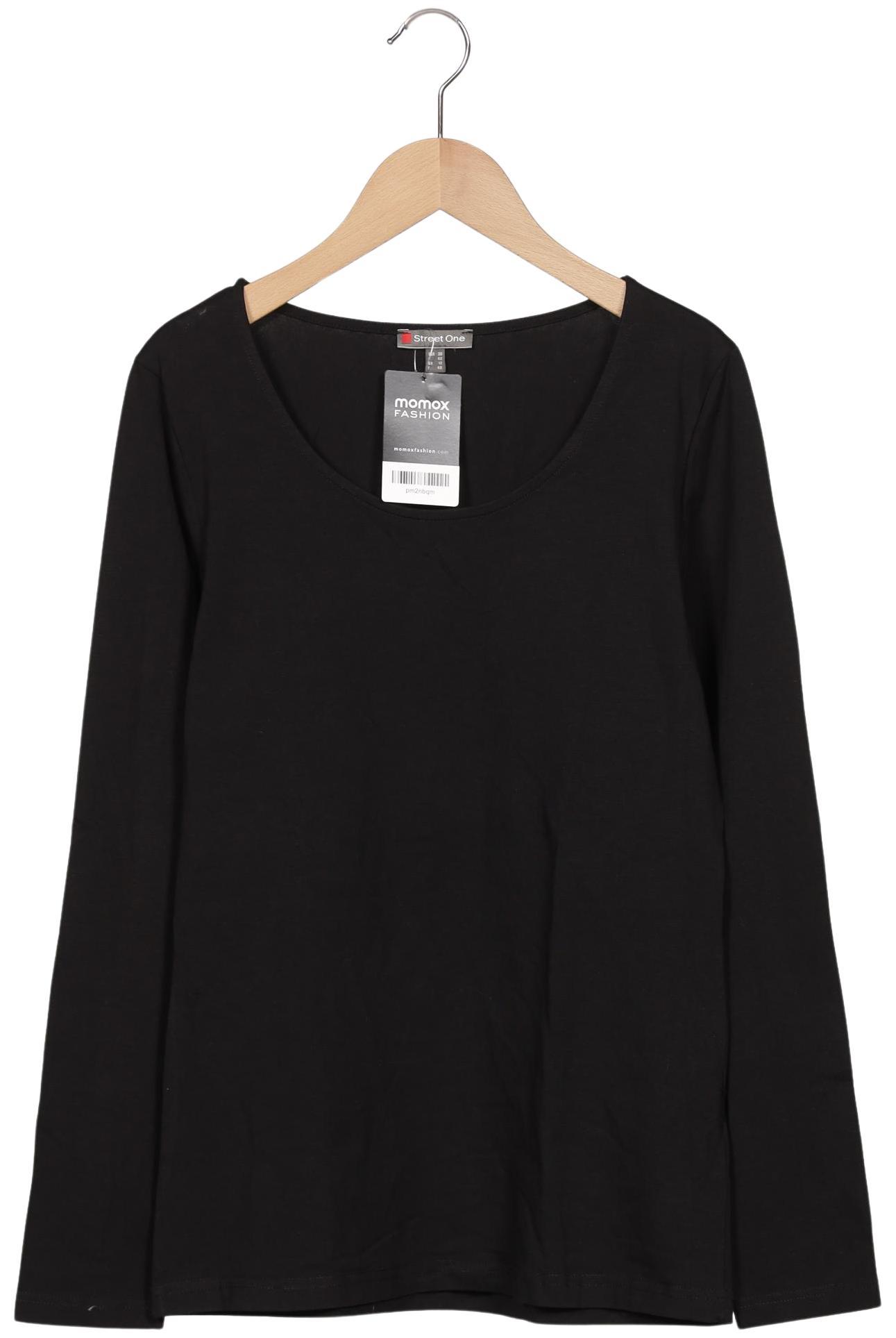 

Street One Damen Langarmshirt, schwarz, Gr. 38