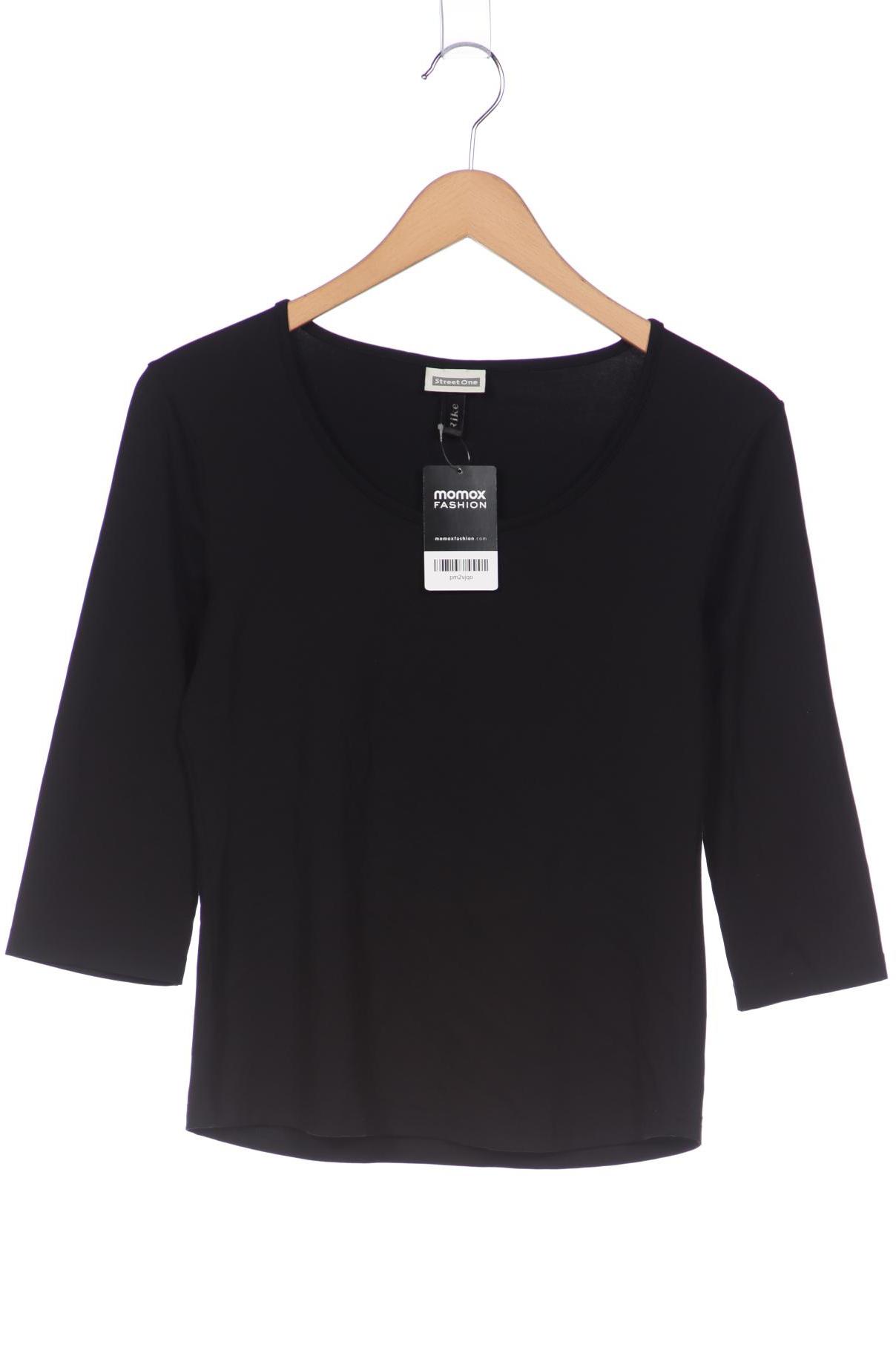 

Street One Damen Langarmshirt, schwarz, Gr. 40