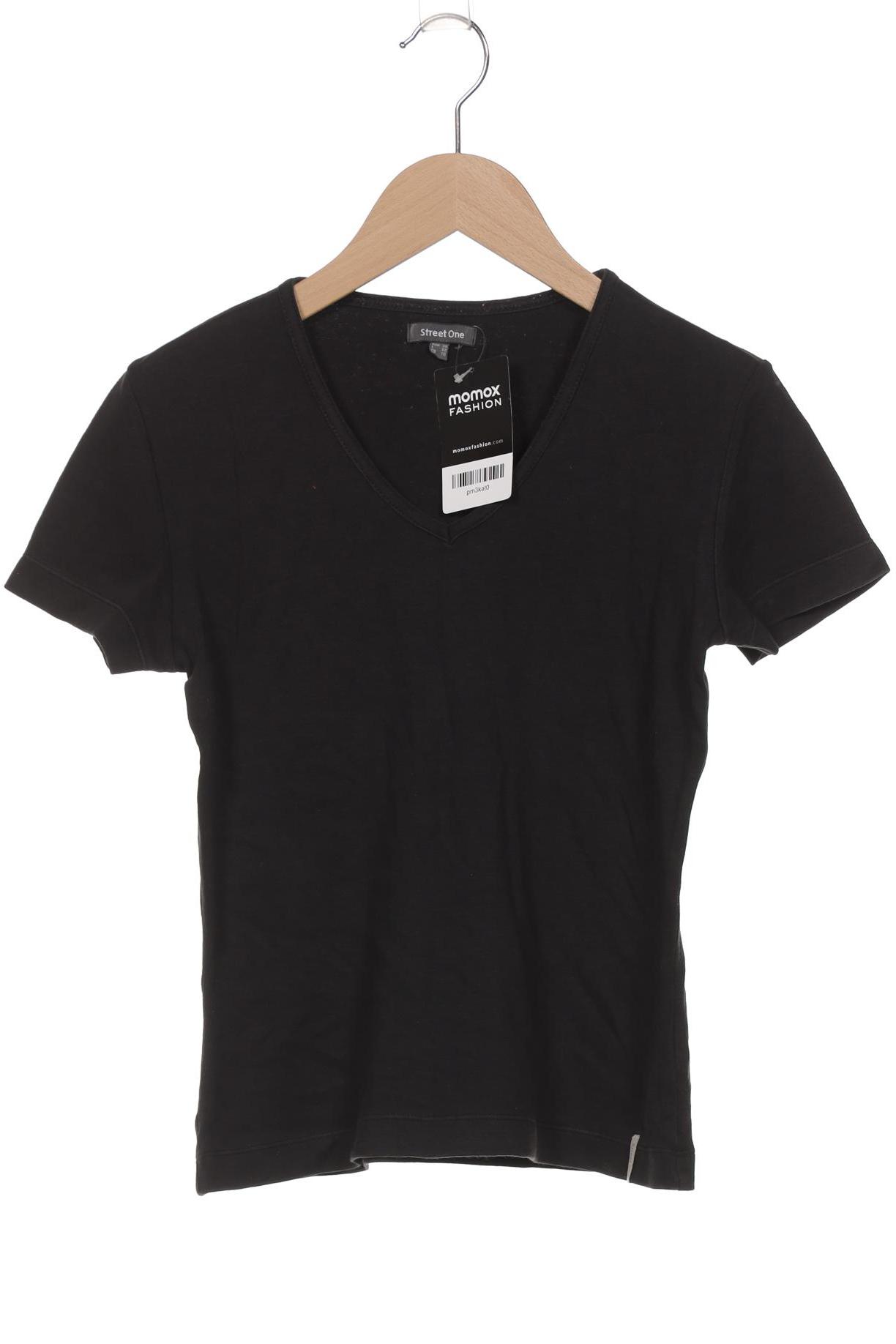 

Street One Damen T-Shirt, schwarz, Gr. 36