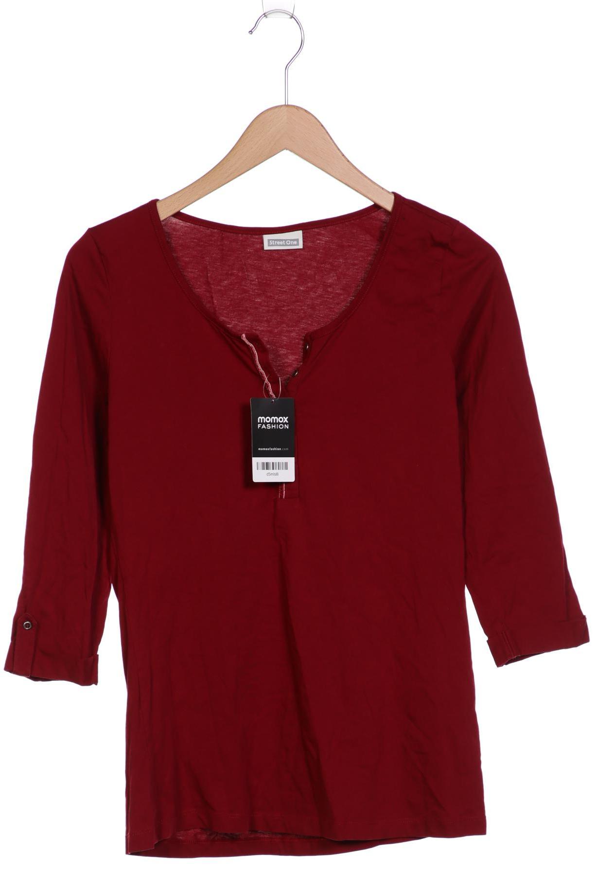 

Street One Damen Langarmshirt, bordeaux