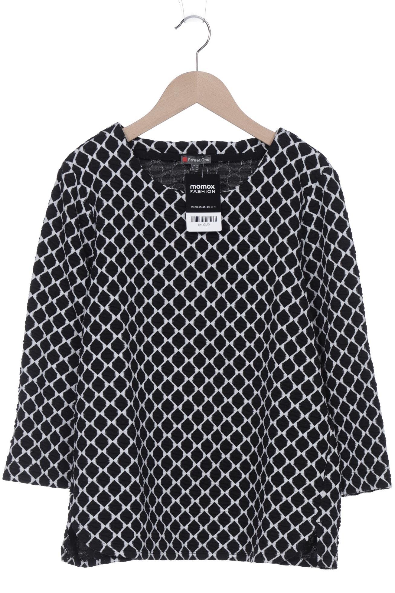 

Street One Damen Langarmshirt, schwarz, Gr. 40