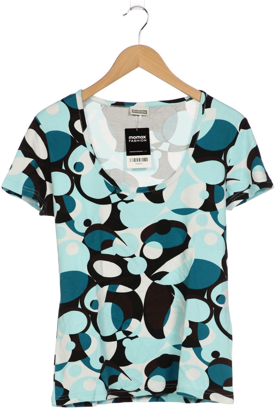 

Street One Damen T-Shirt, hellblau, Gr. 42