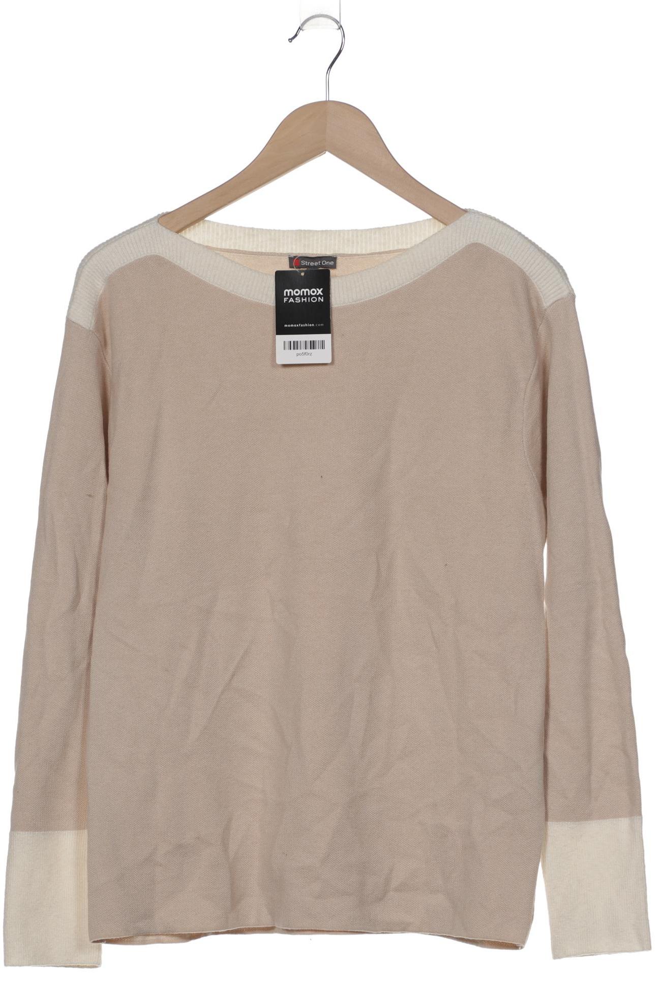 

Street One Damen Pullover, beige, Gr. 40