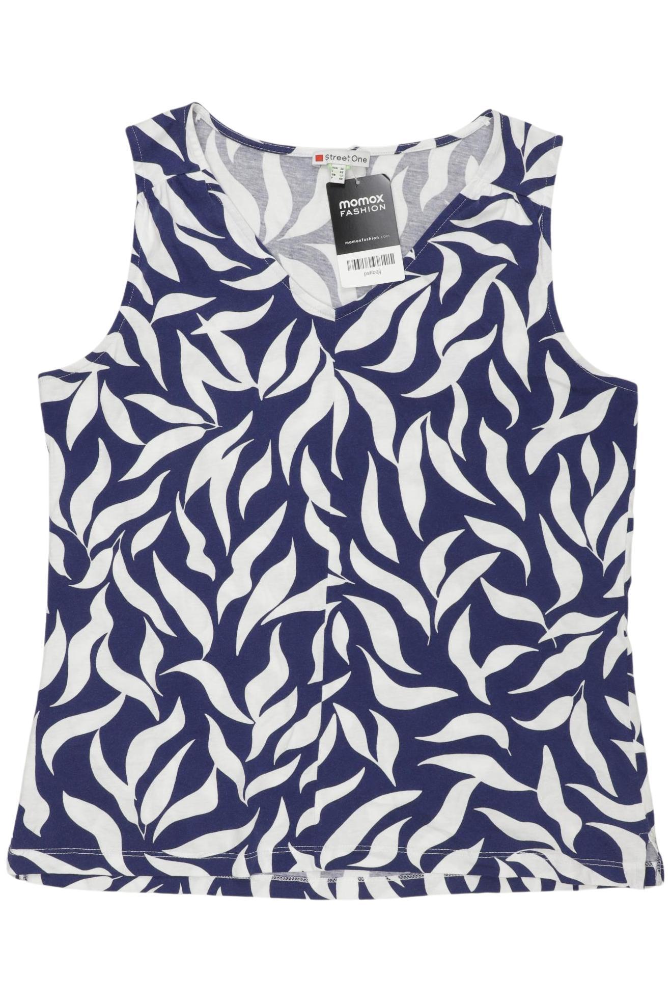 

Street One Damen Top, blau, Gr. 38