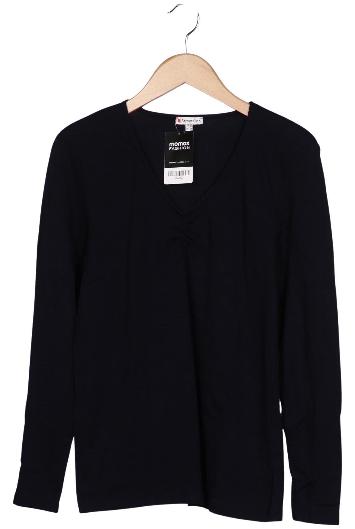 

Street One Damen Langarmshirt, marineblau, Gr. 42