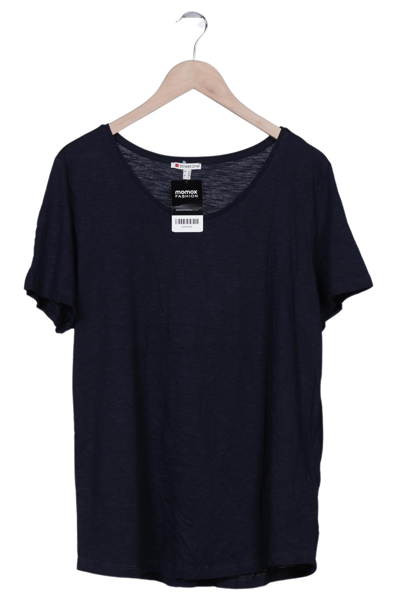 

Street One Damen T-Shirt, marineblau, Gr. 46