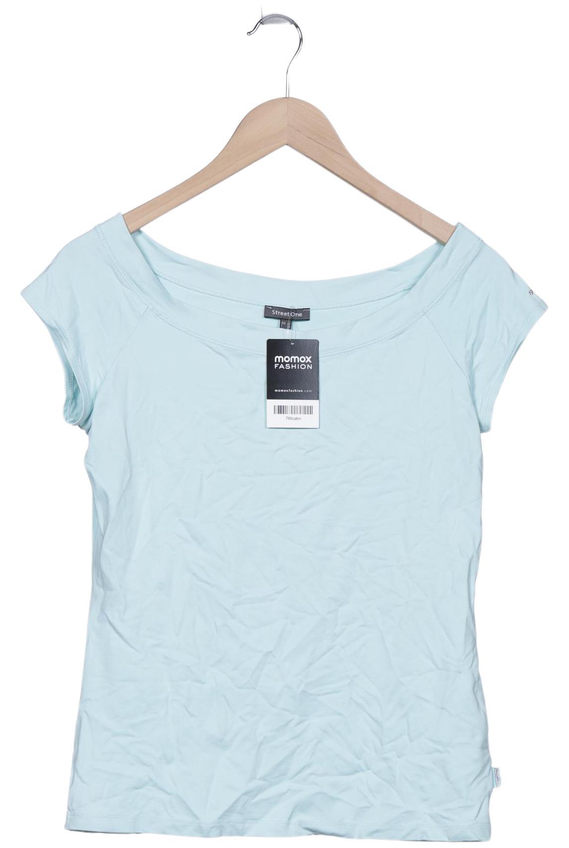 

Street One Damen T-Shirt, hellblau, Gr. 42