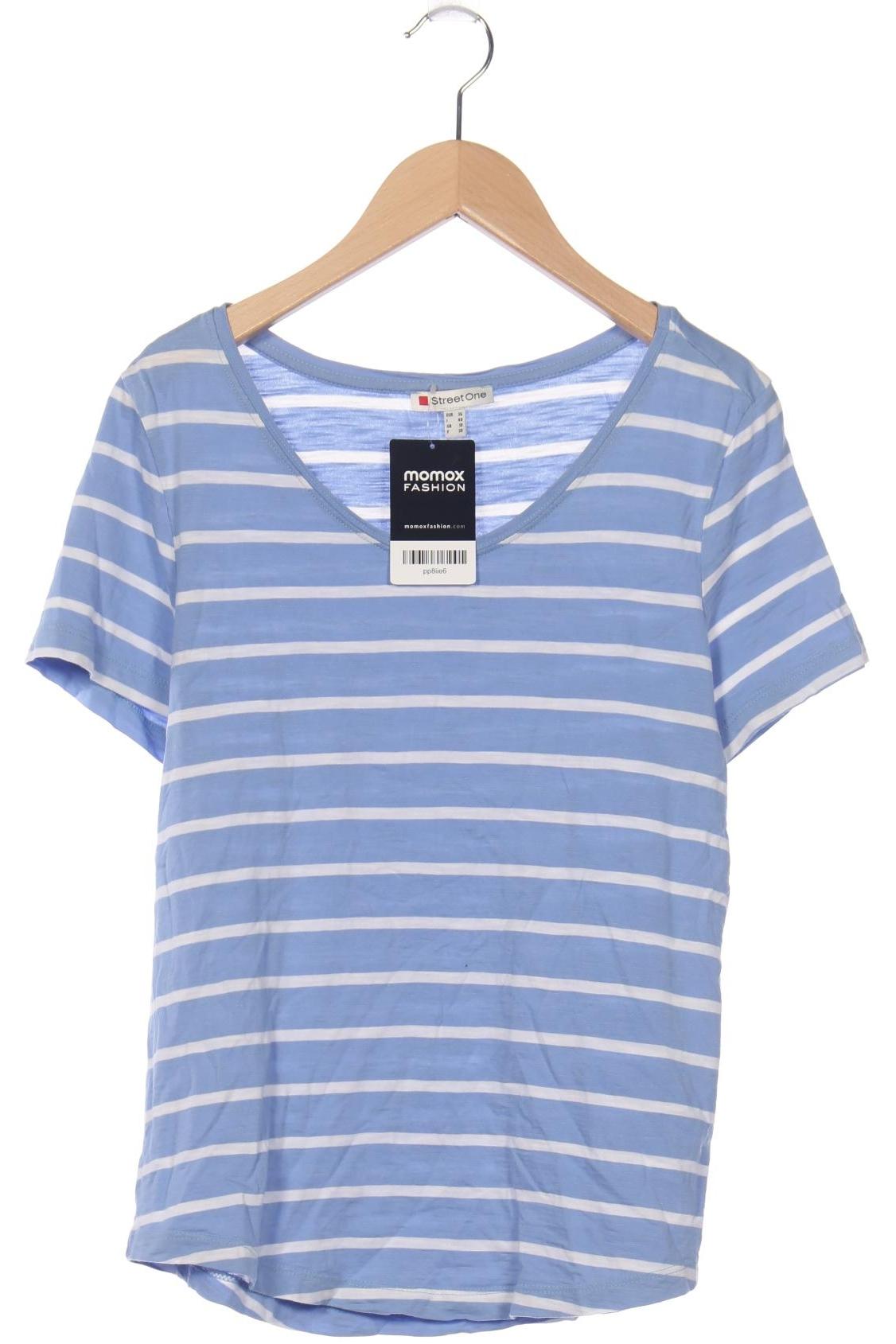 

Street One Damen T-Shirt, blau, Gr. 36