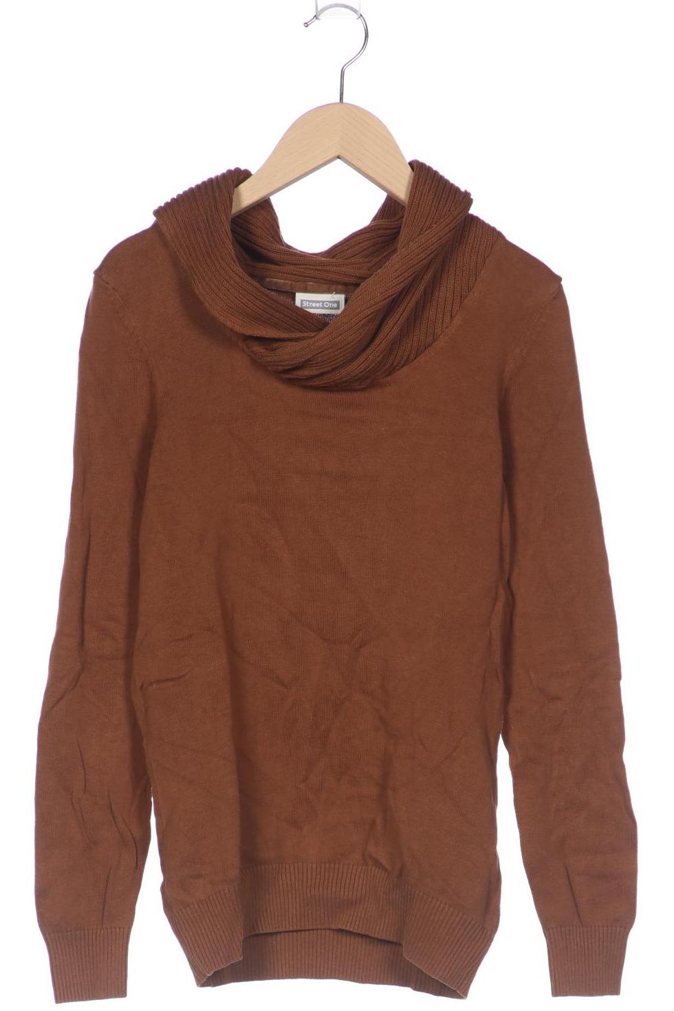 

Street One Damen Pullover, braun, Gr. 36