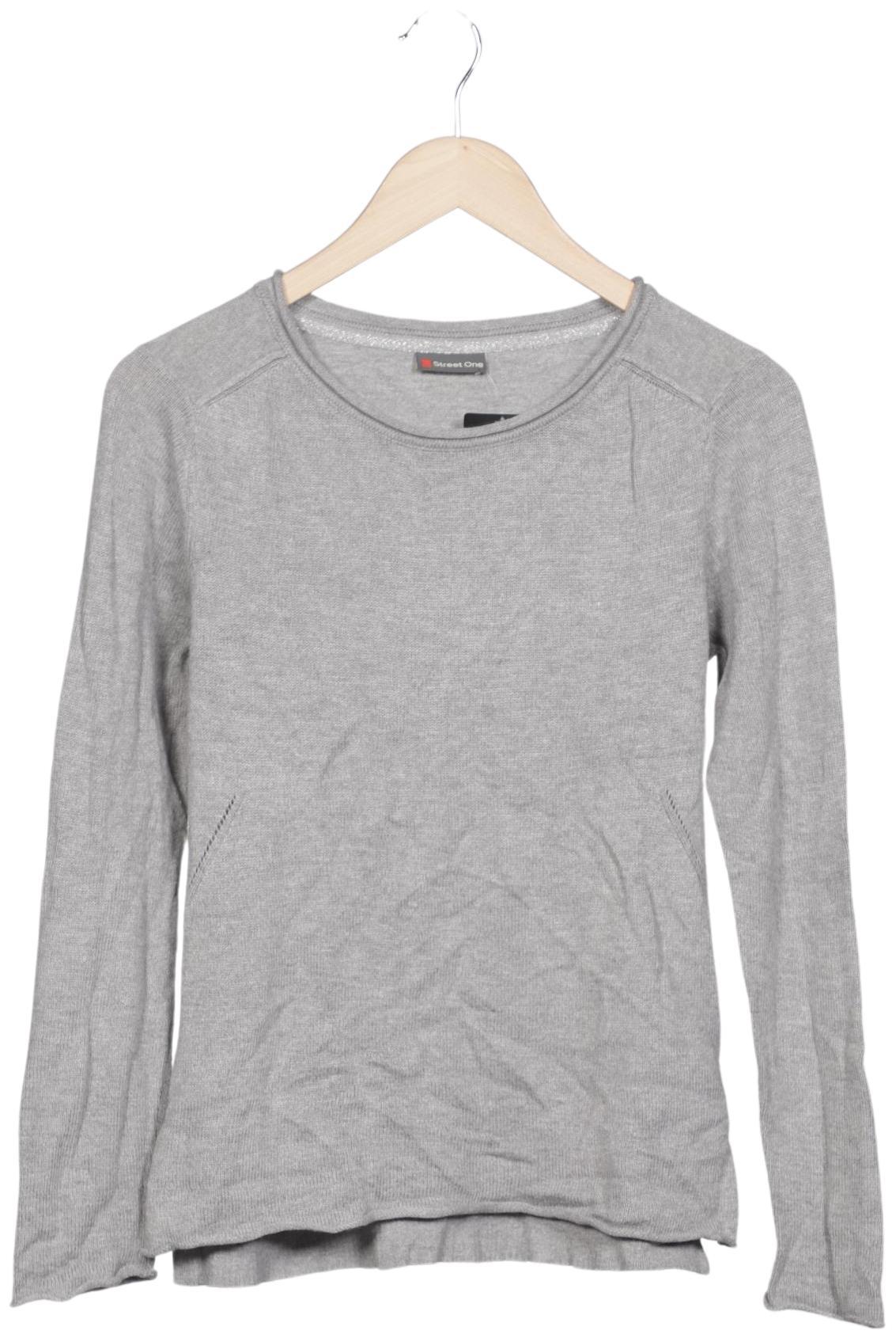 

Street One Damen Pullover, grau, Gr. 36