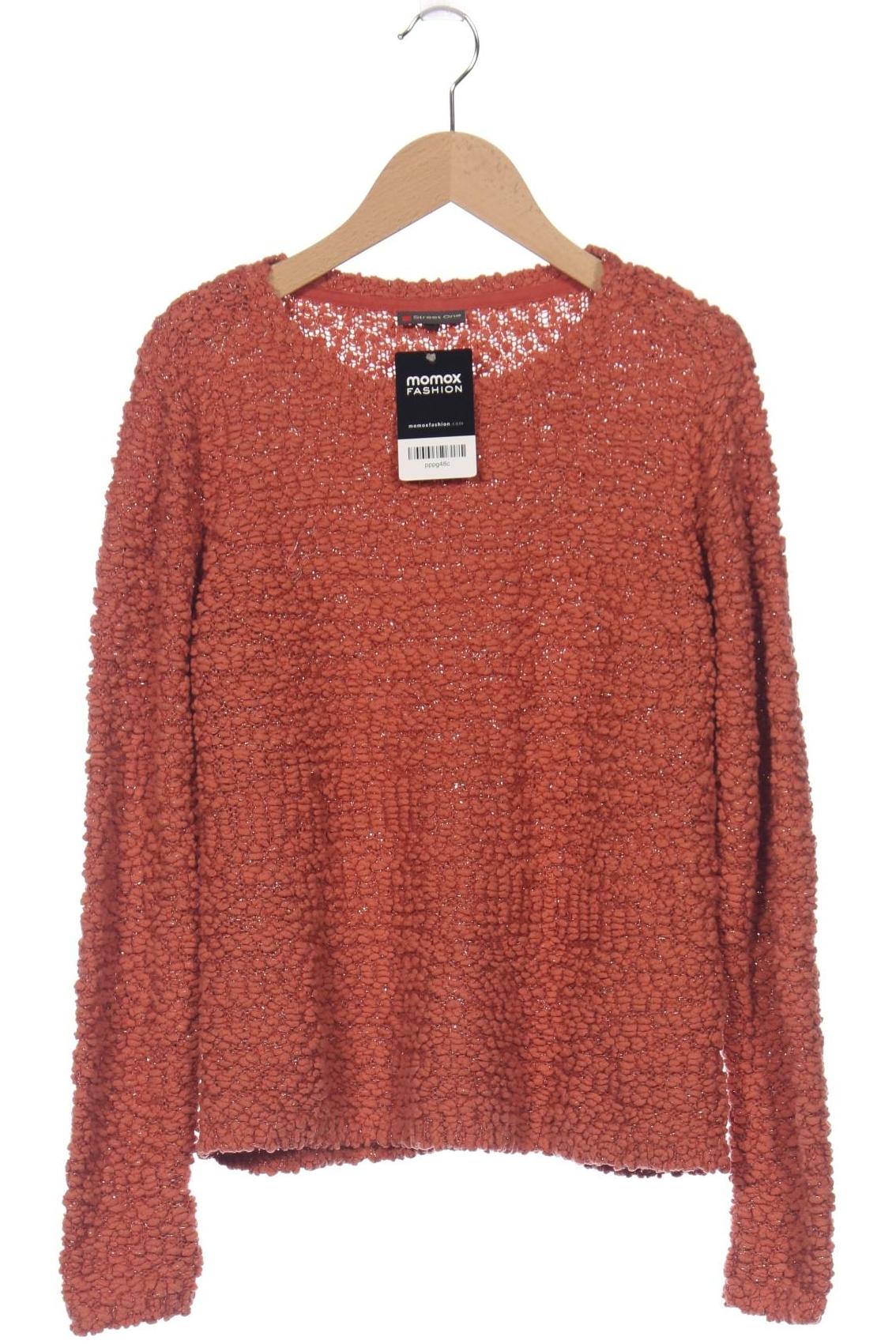 

Street One Damen Pullover, orange, Gr. 38