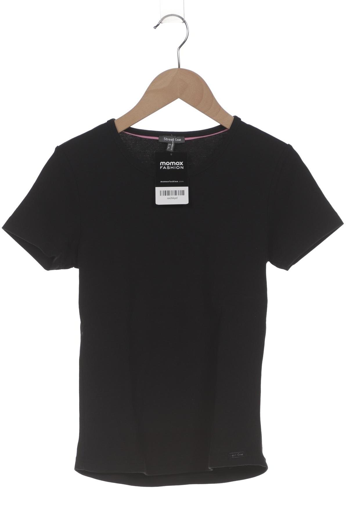 

Street One Damen T-Shirt, schwarz, Gr. 36