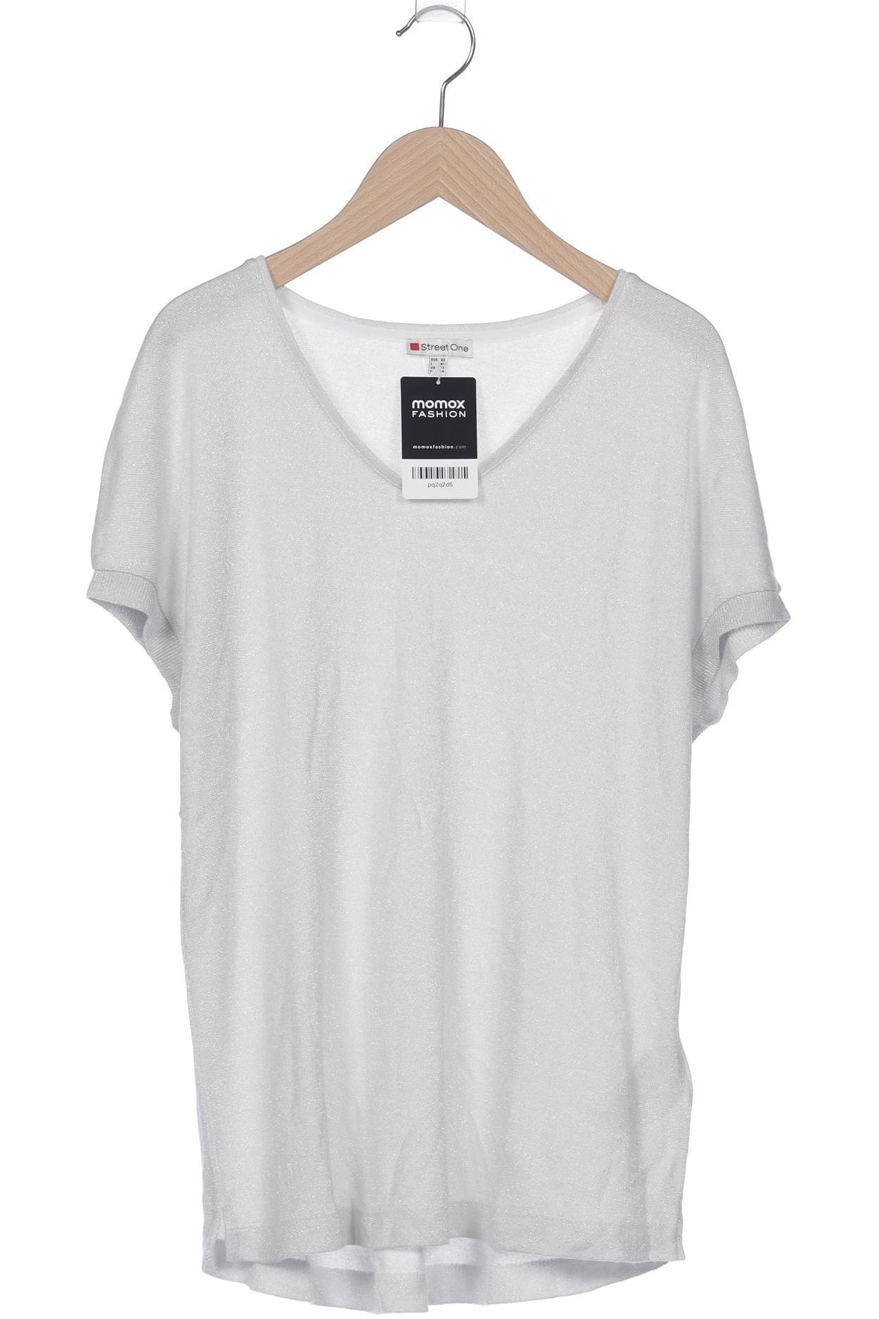 

Street One Damen T-Shirt, weiß, Gr. 42