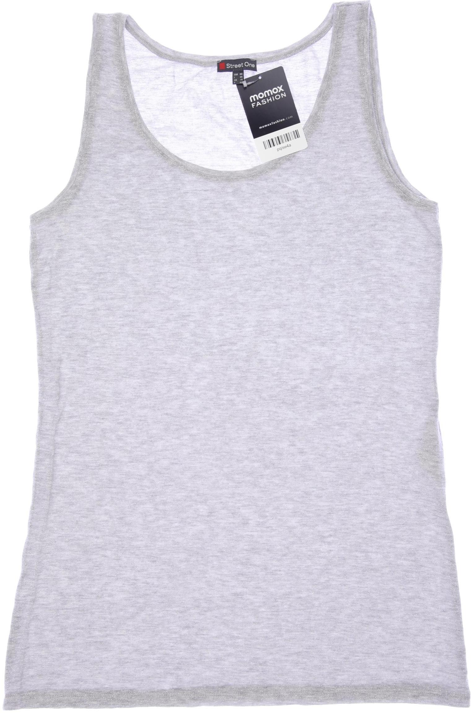 

Street One Damen Top, silber, Gr. 40
