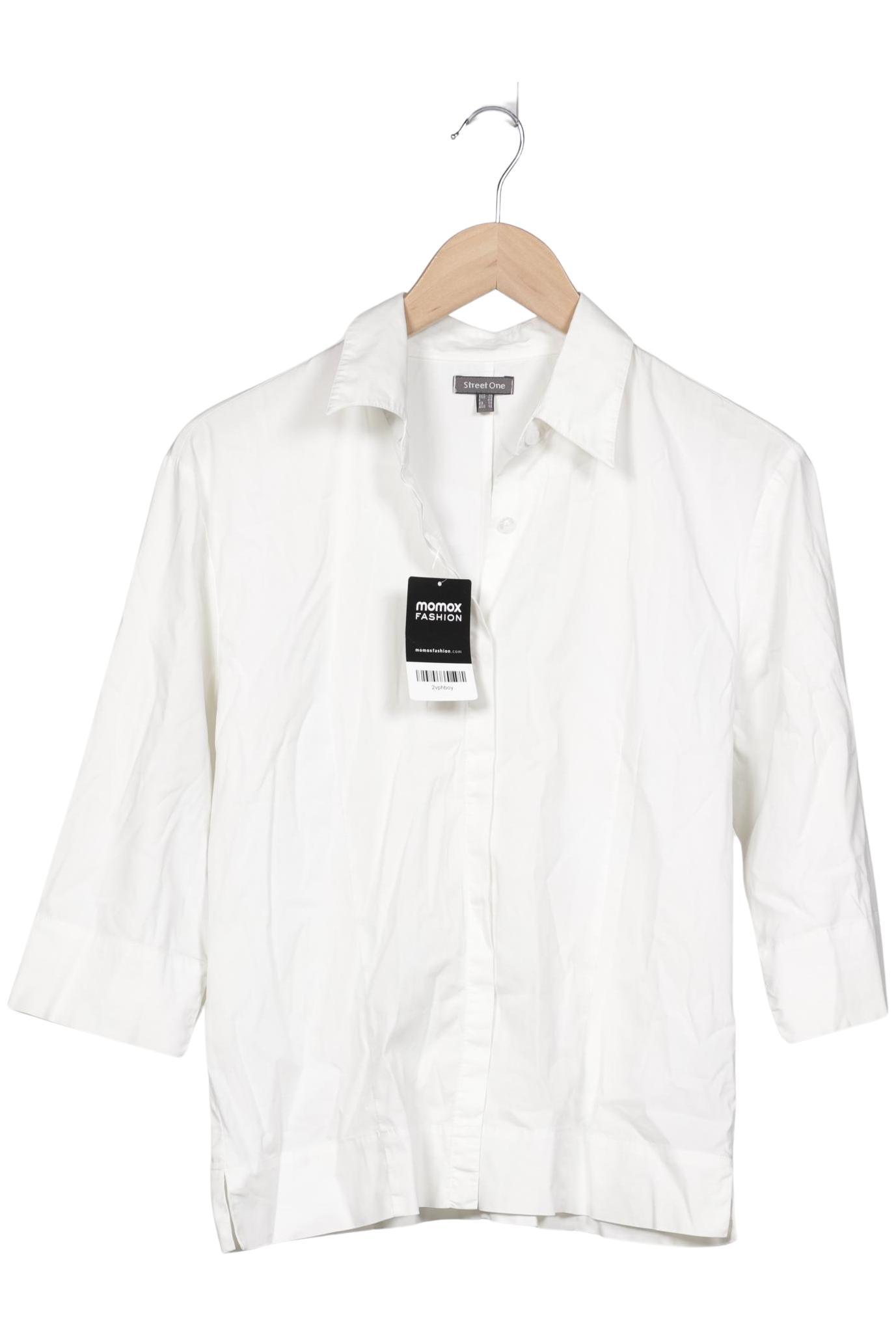 

Street One Damen Bluse, weiß, Gr. 40