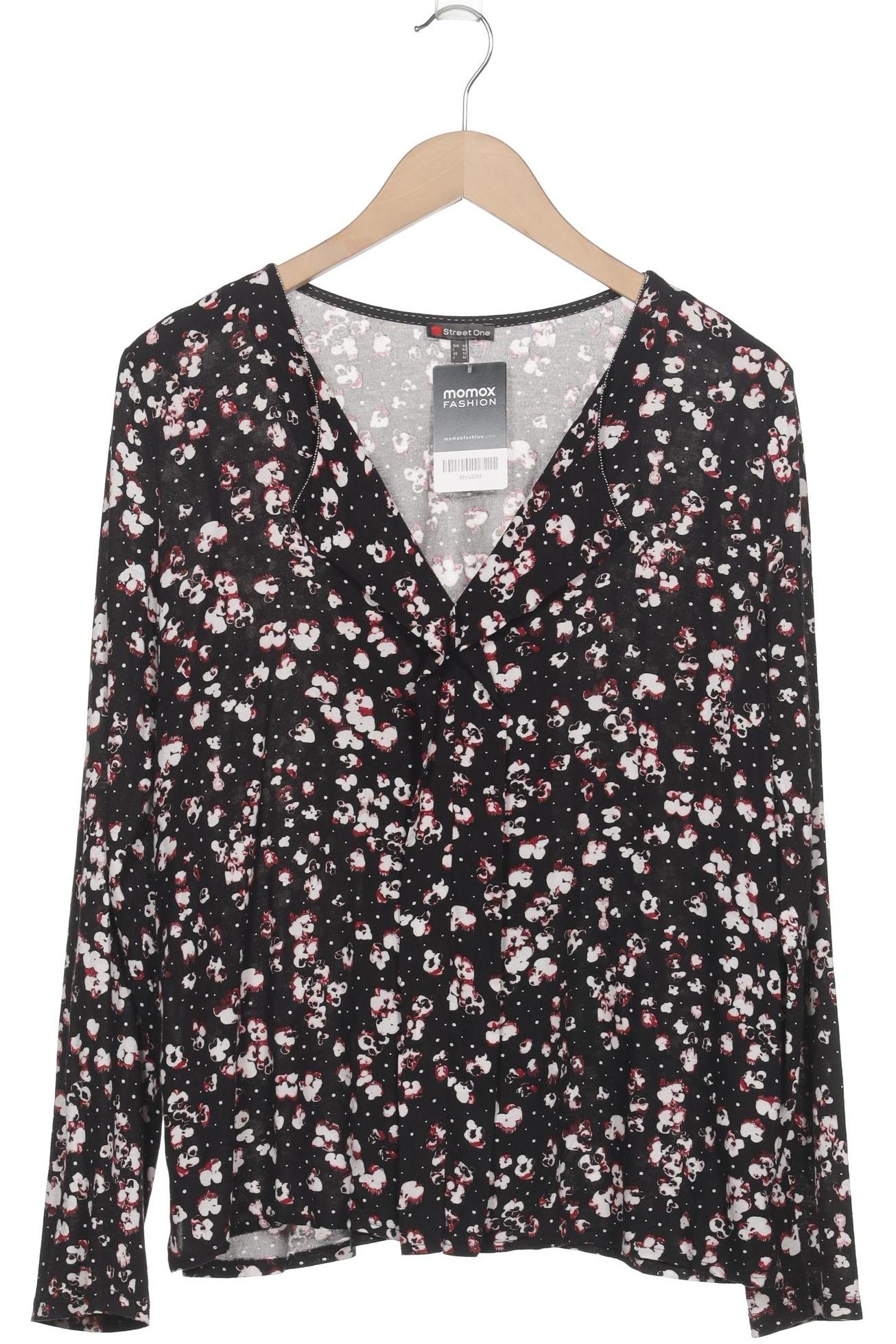 

Street One Damen Langarmshirt, schwarz, Gr. 40