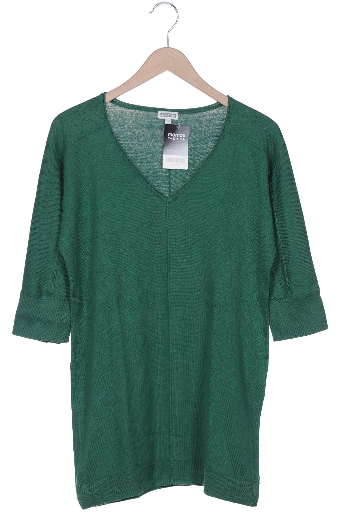

Street One Damen Pullover, grün, Gr. 40