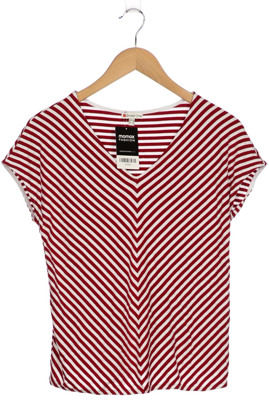 

Street One Damen T-Shirt, bordeaux, Gr. 36