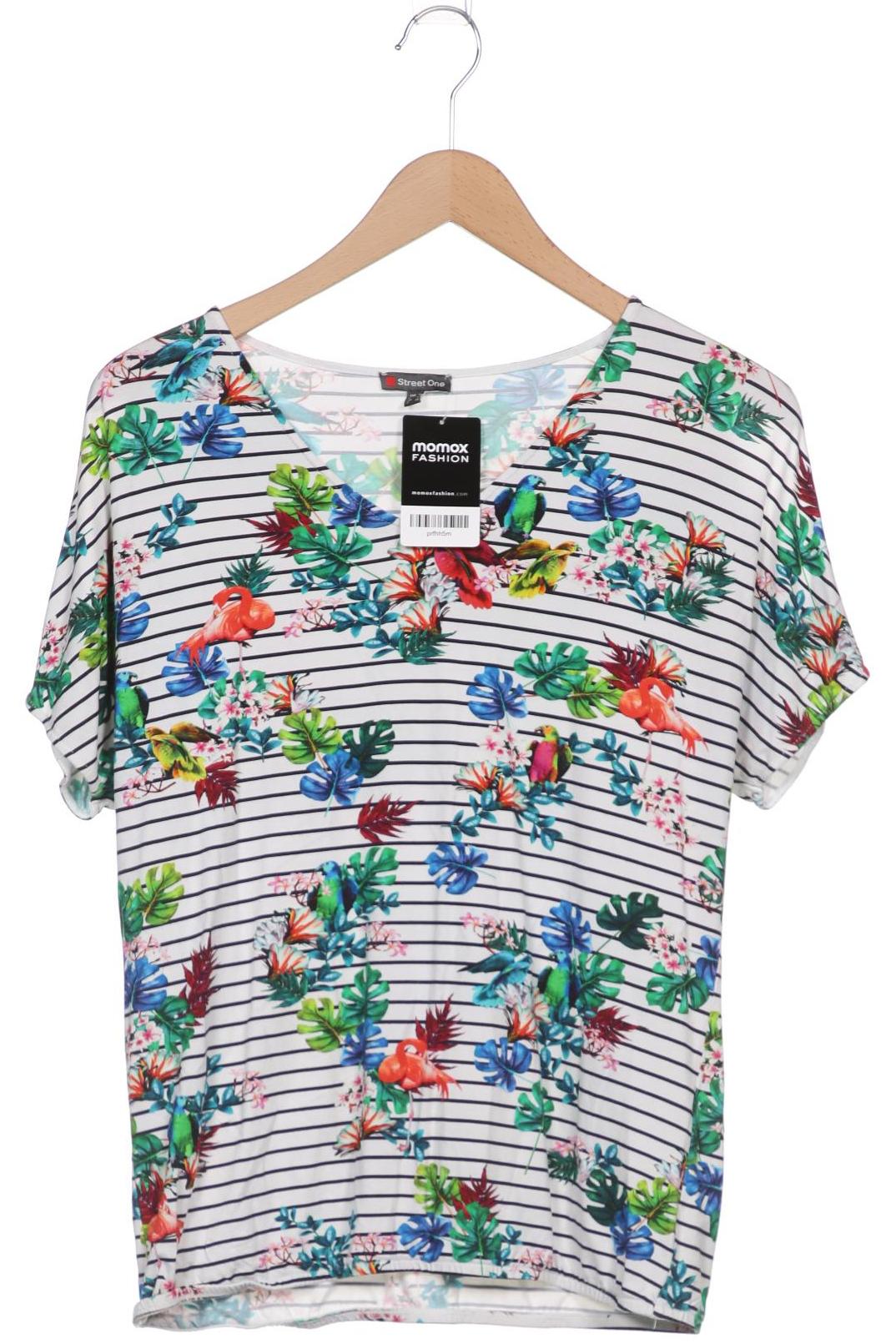 

Street One Damen T-Shirt, weiß, Gr. 36