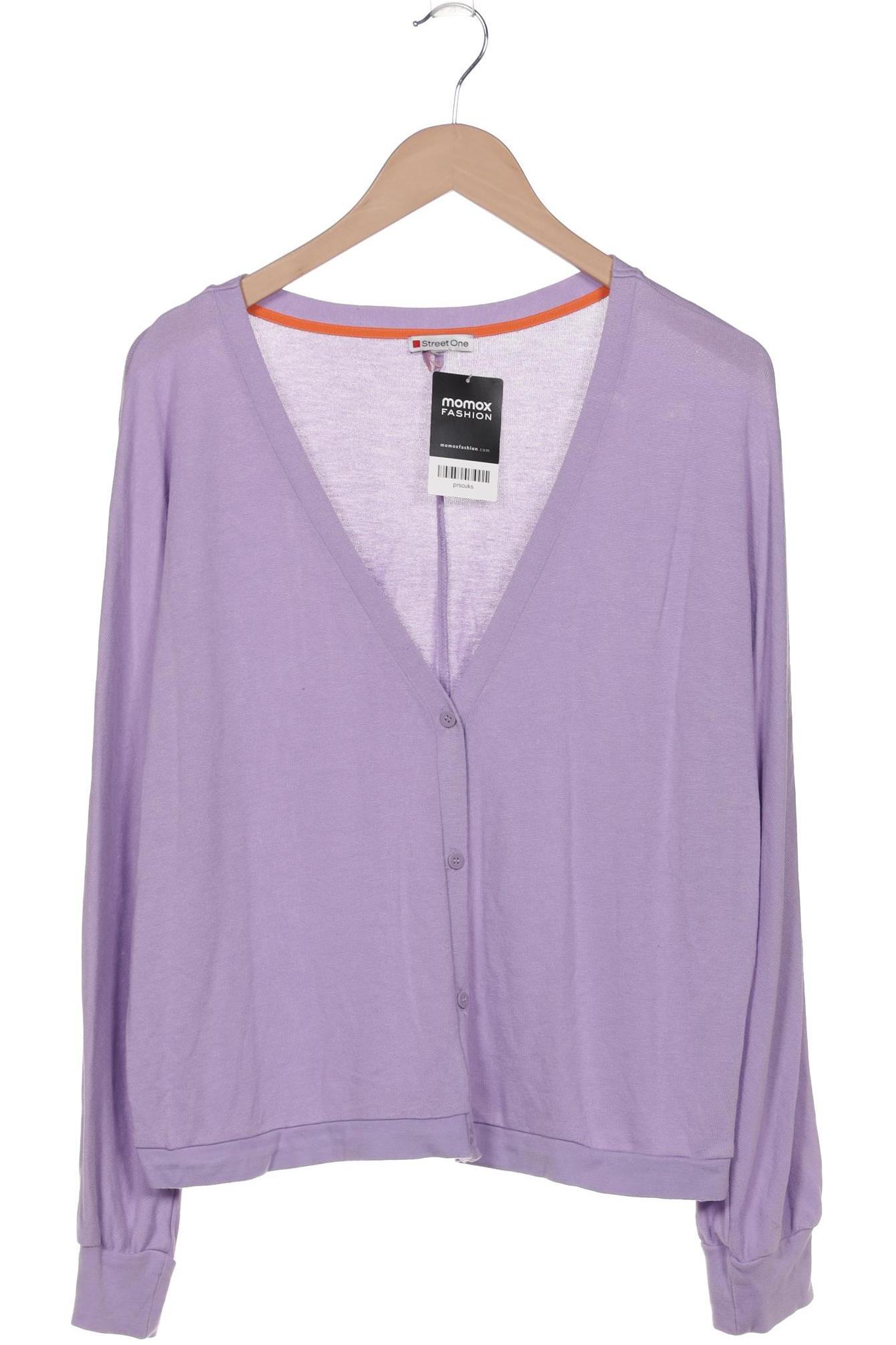 

Street One Damen Strickjacke, flieder, Gr. 48
