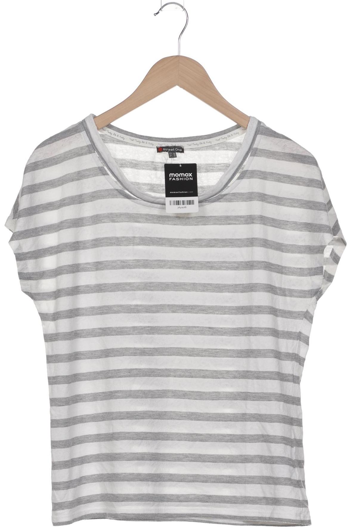 

Street One Damen T-Shirt, grau, Gr. 40