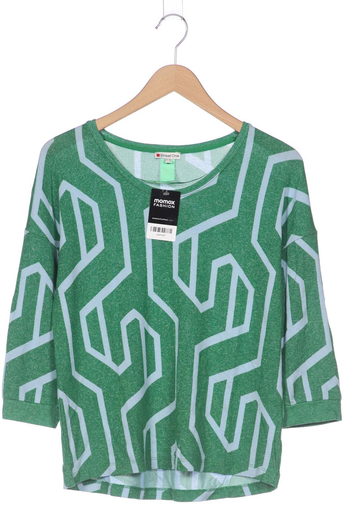 

Street One Damen Pullover, grün, Gr. 36